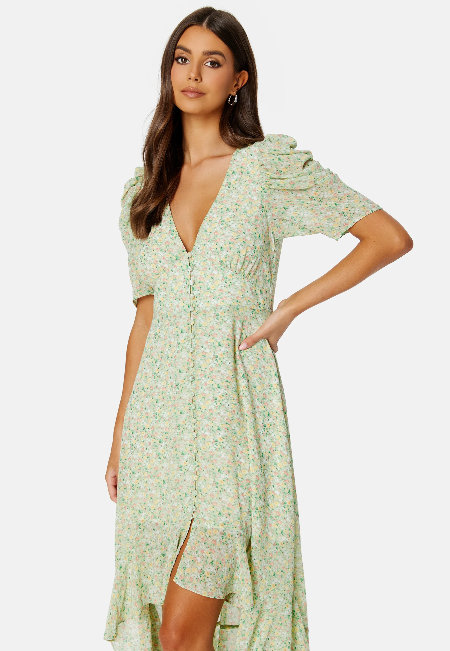 Summer Luxe High-Low Midi Dress - Image 5