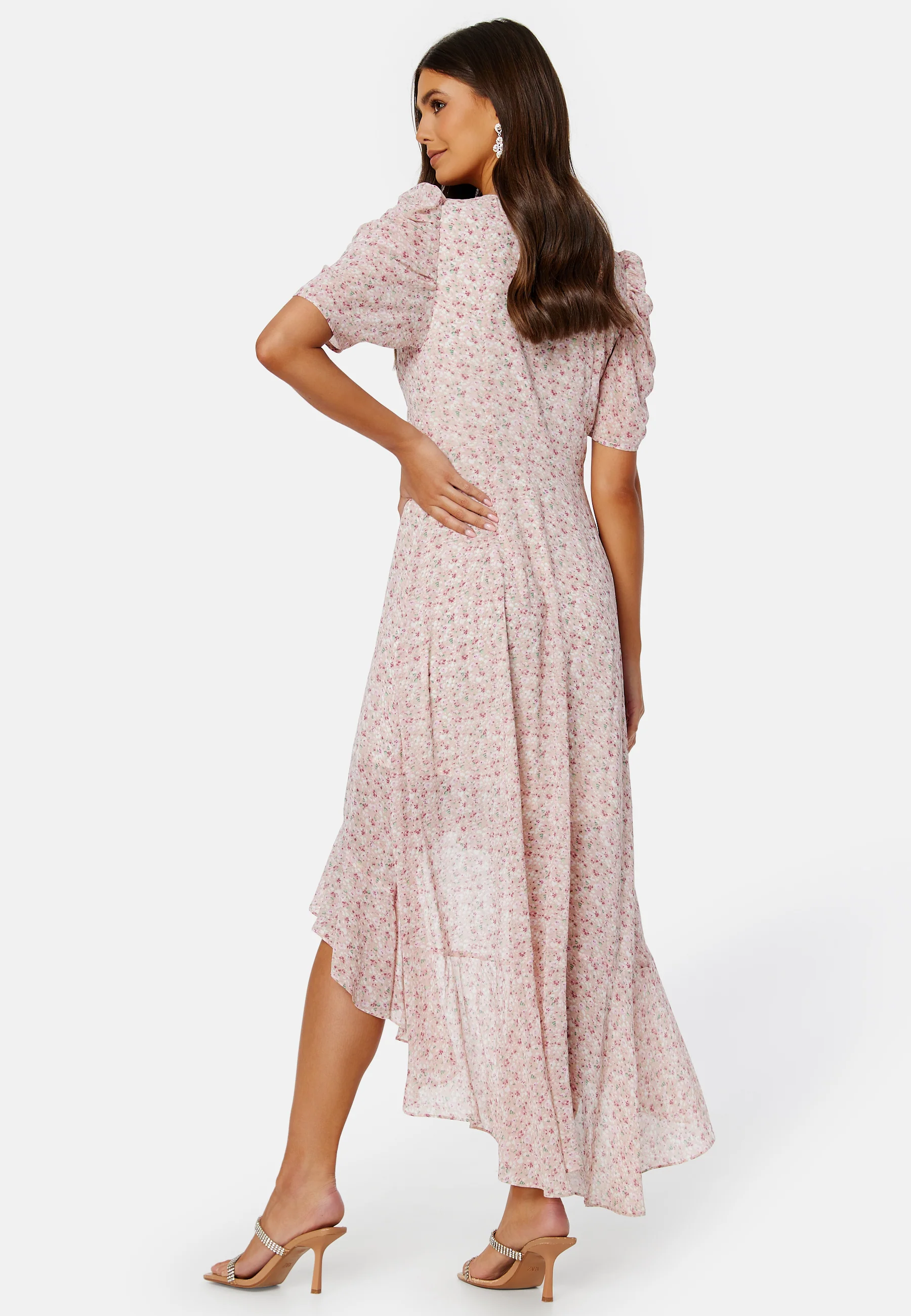 Summer Luxe High-Low Midi Dress - Image 3