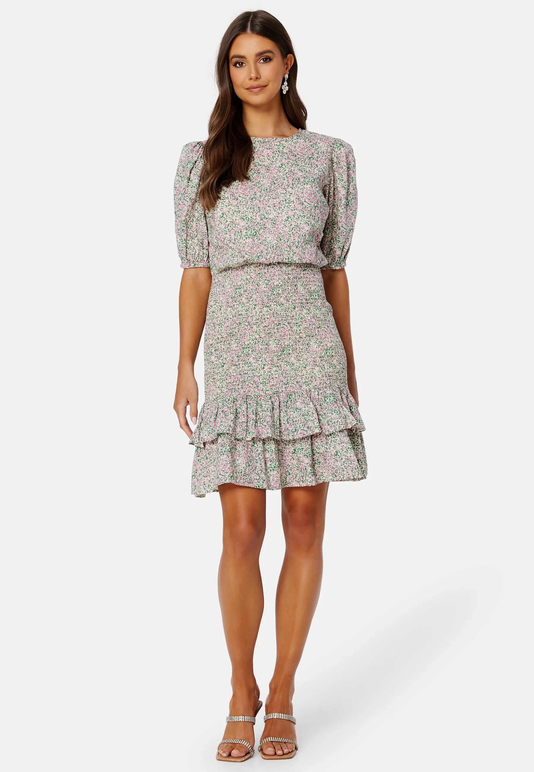 Summer Luxe Patterned Smock Dress - Image 4
