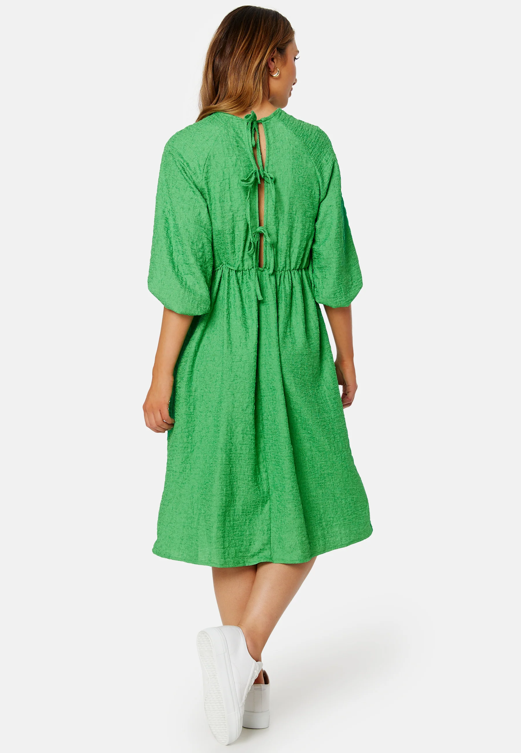 Susan 3/4 Back Detail Dress - Image 4