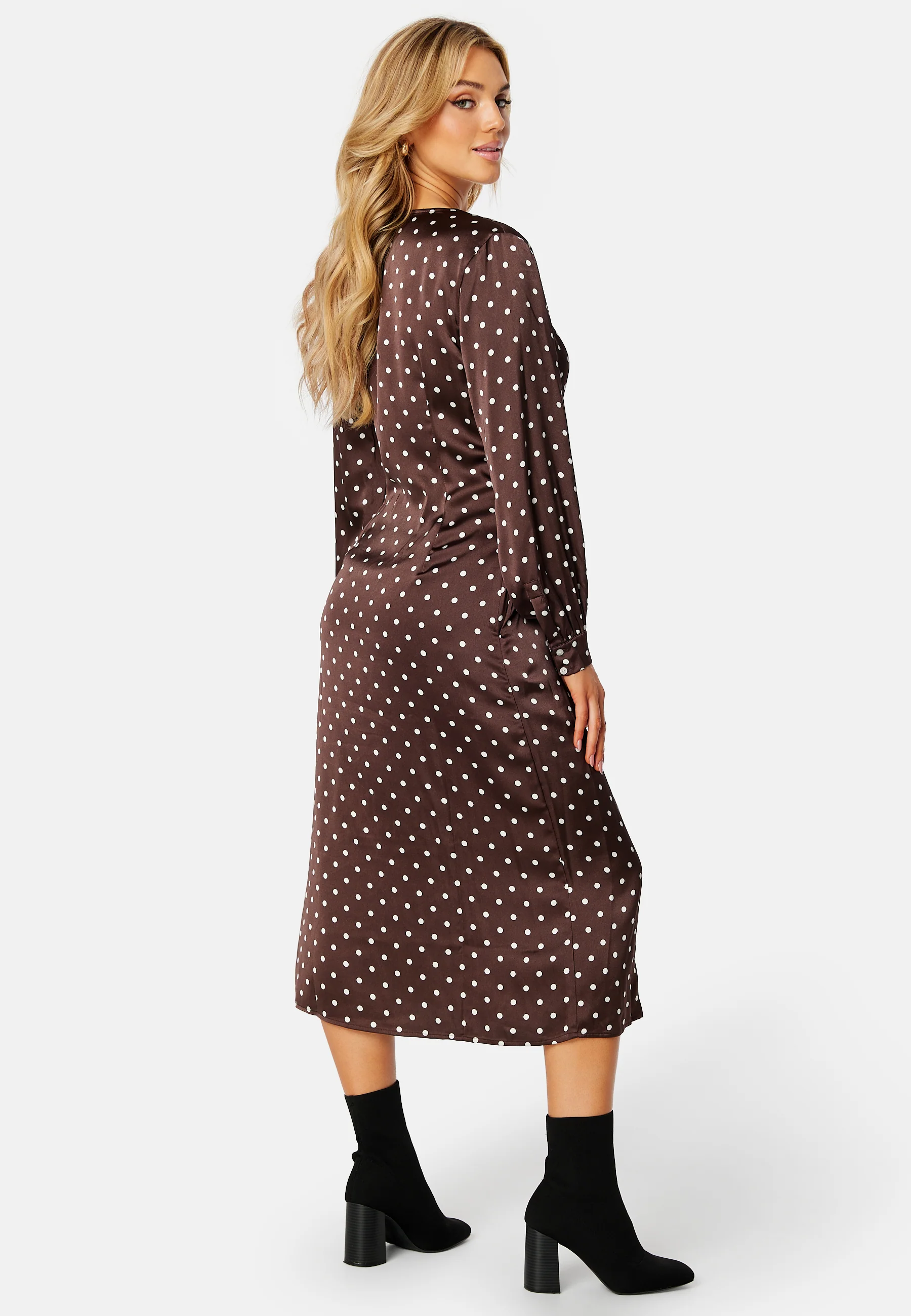 Sutanna L/S Wrap Dress - Image 2