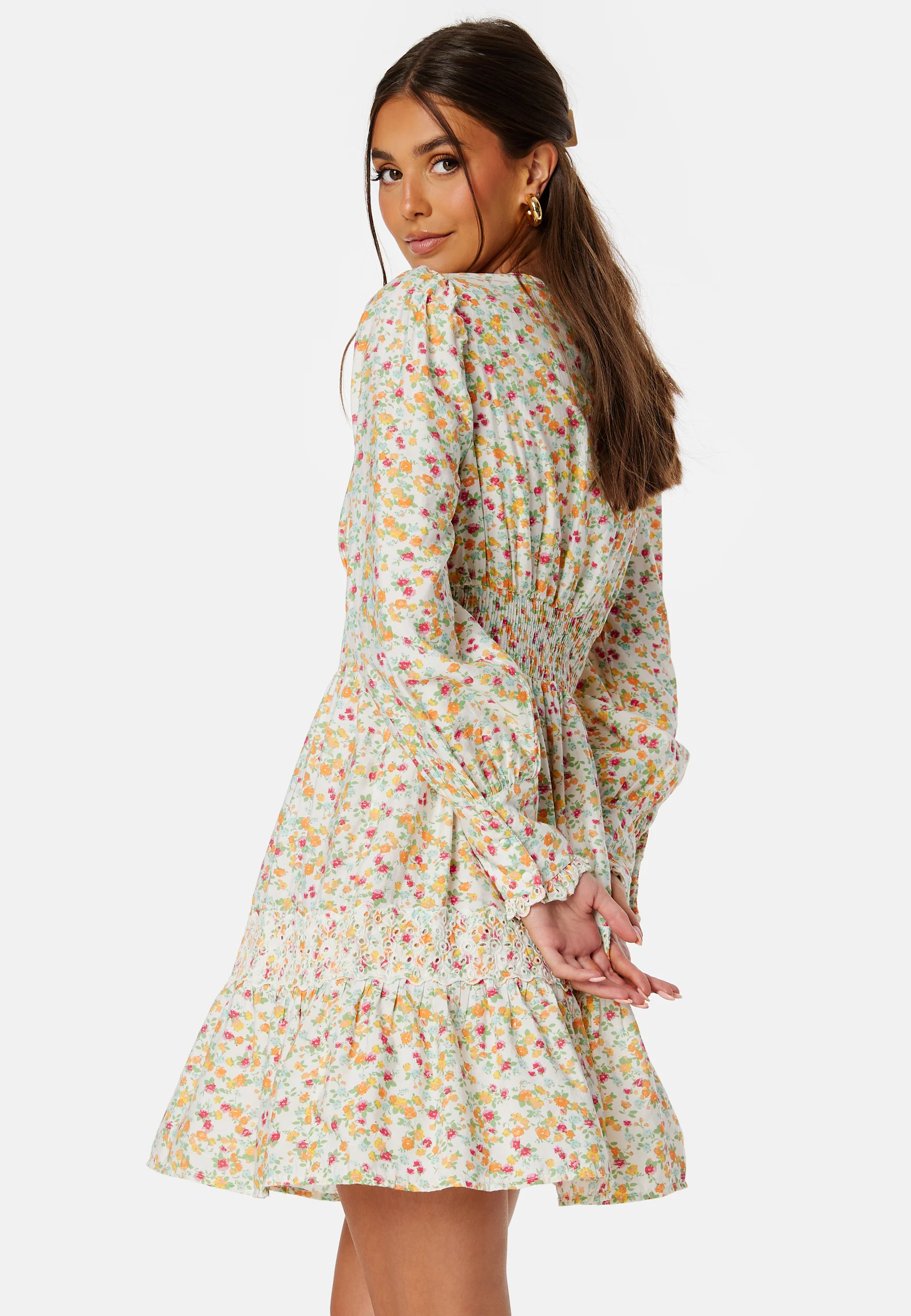Svea L/S Detail Short Dress - Image 3
