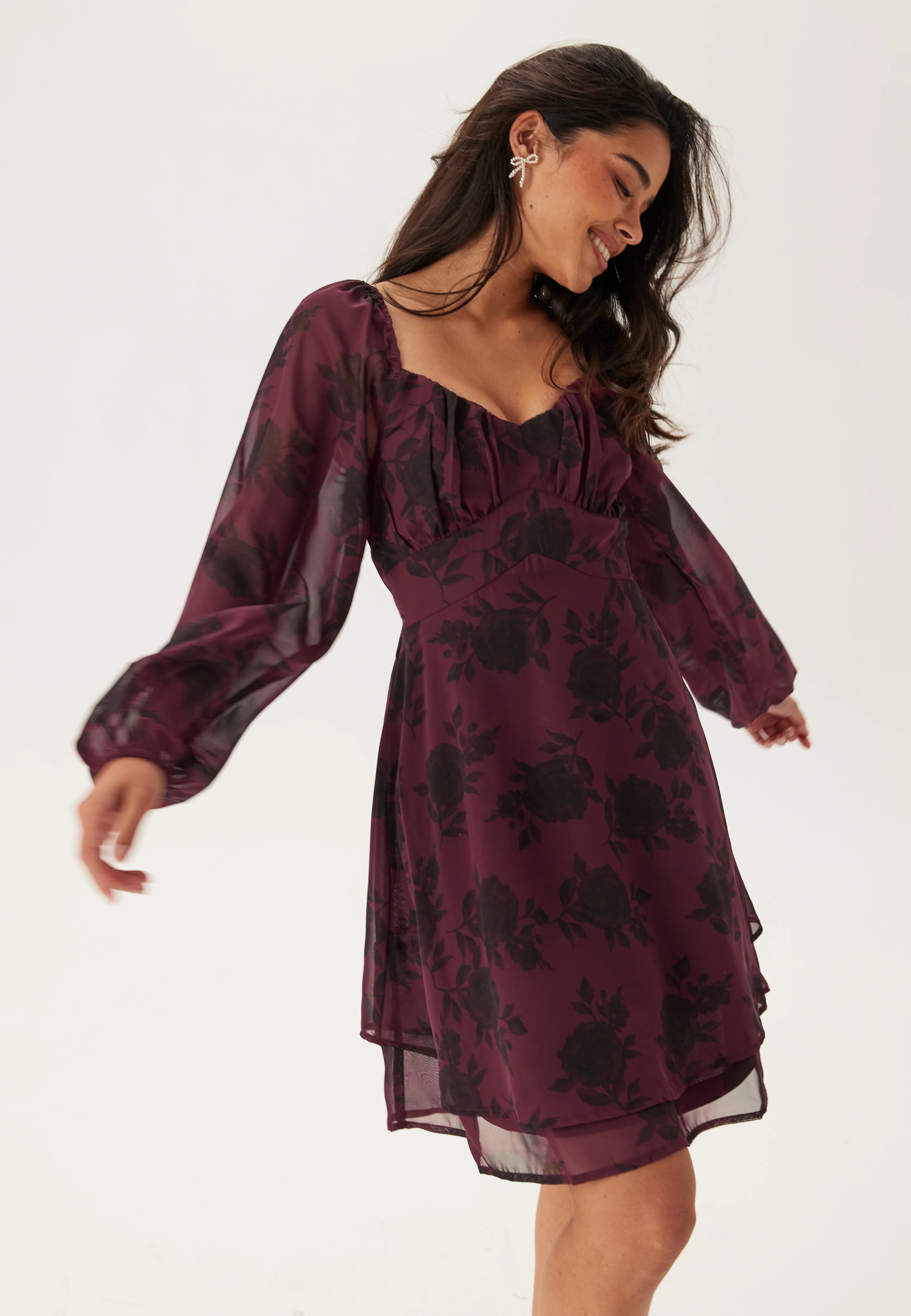 Sweetheart L/S Dress - Image 5