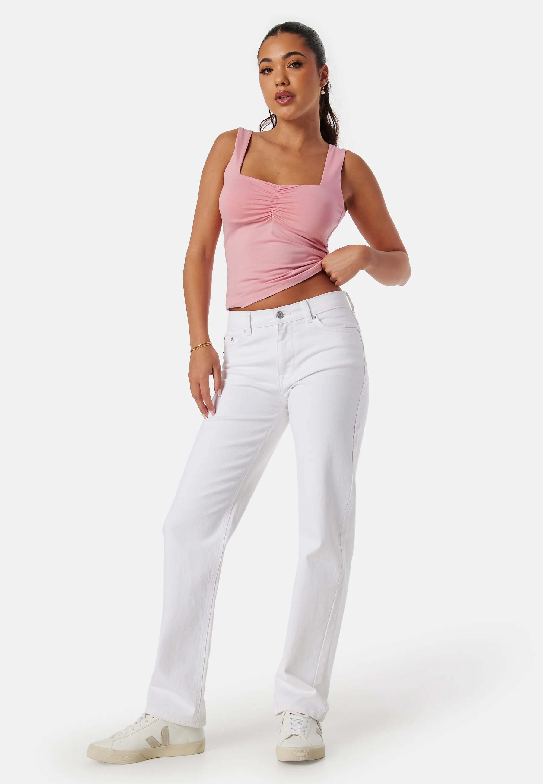 Sweetheart Neckline Tank Top - Image 3