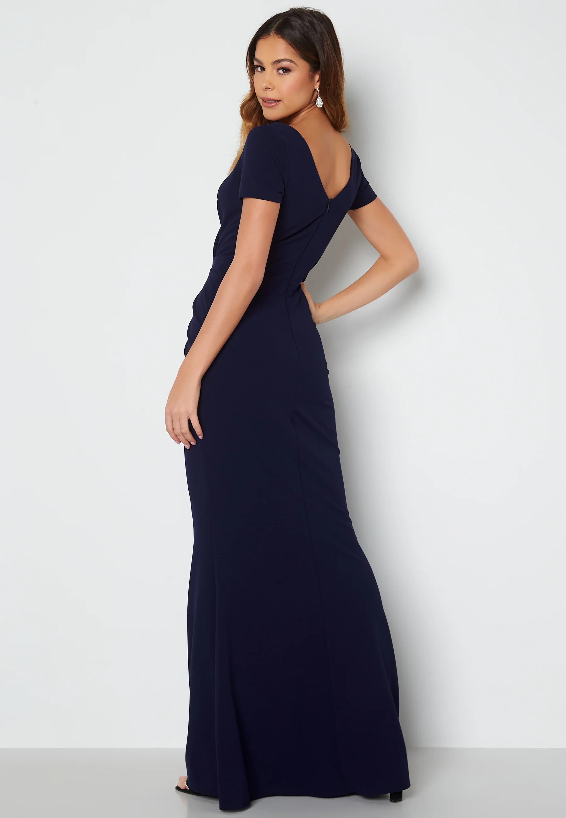 Sweetheart Pleat Maxi Dress - Image 2