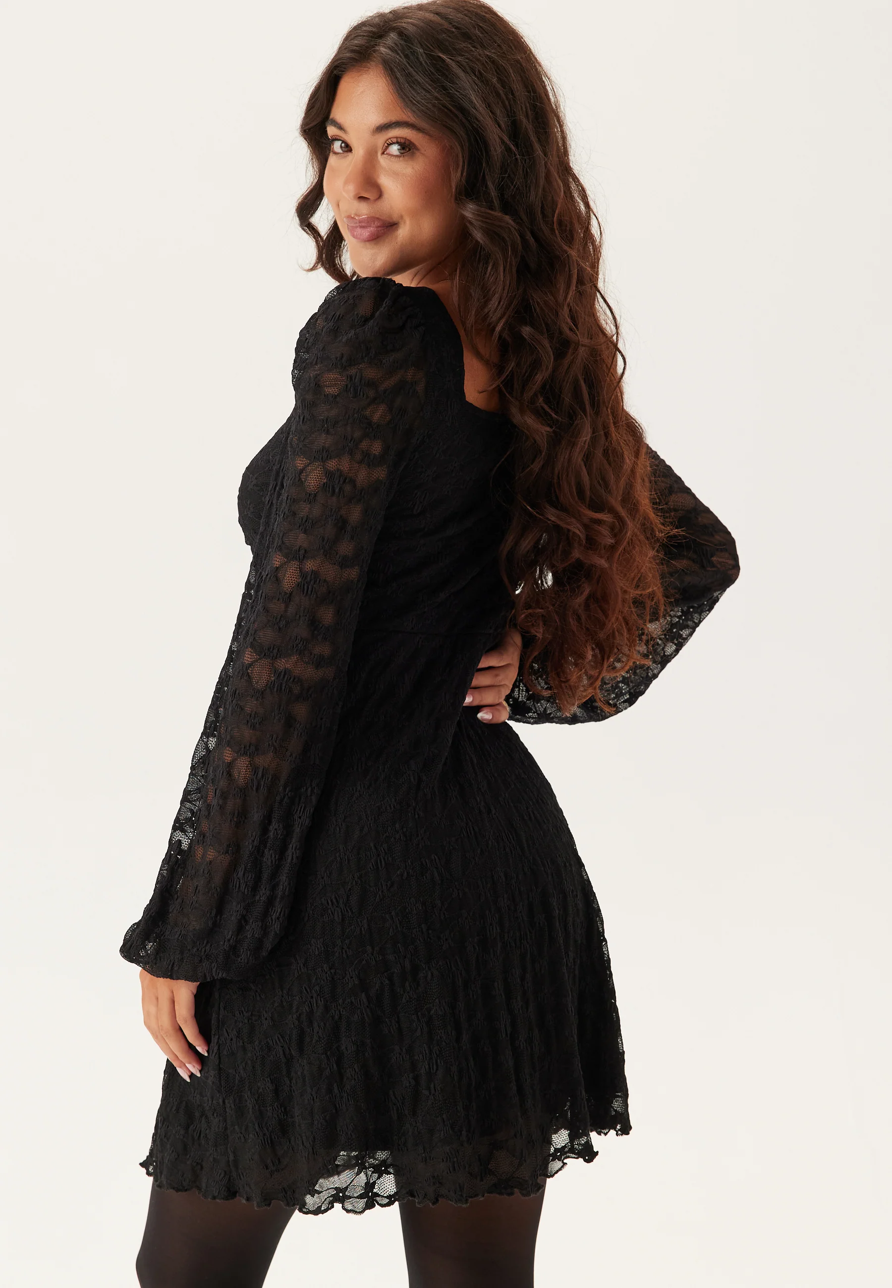Sweetheart Short Lace Dress - Image 7