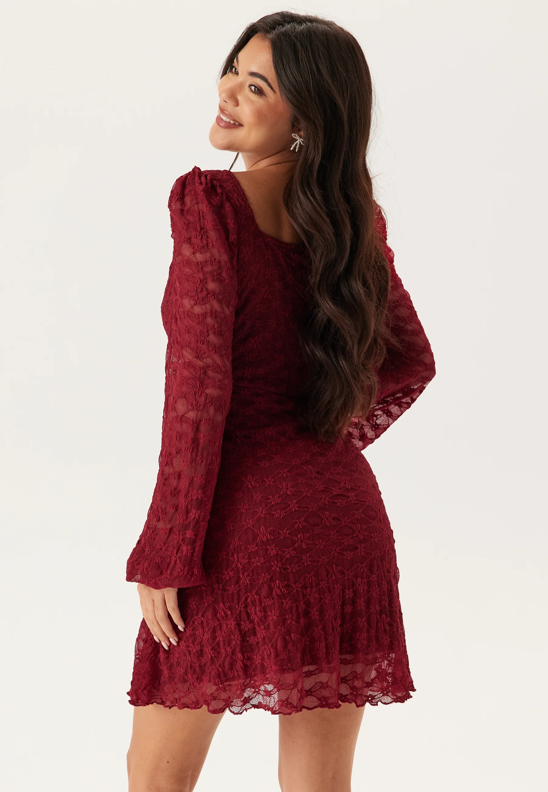 Sweetheart Short Lace Dress - Image 2