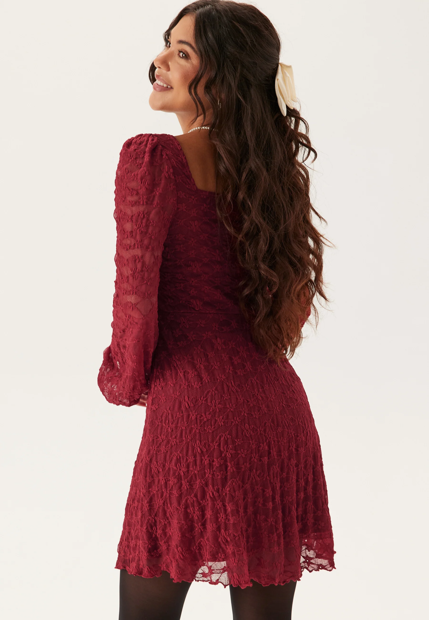 Sweetheart Short Lace Dress - Image 5