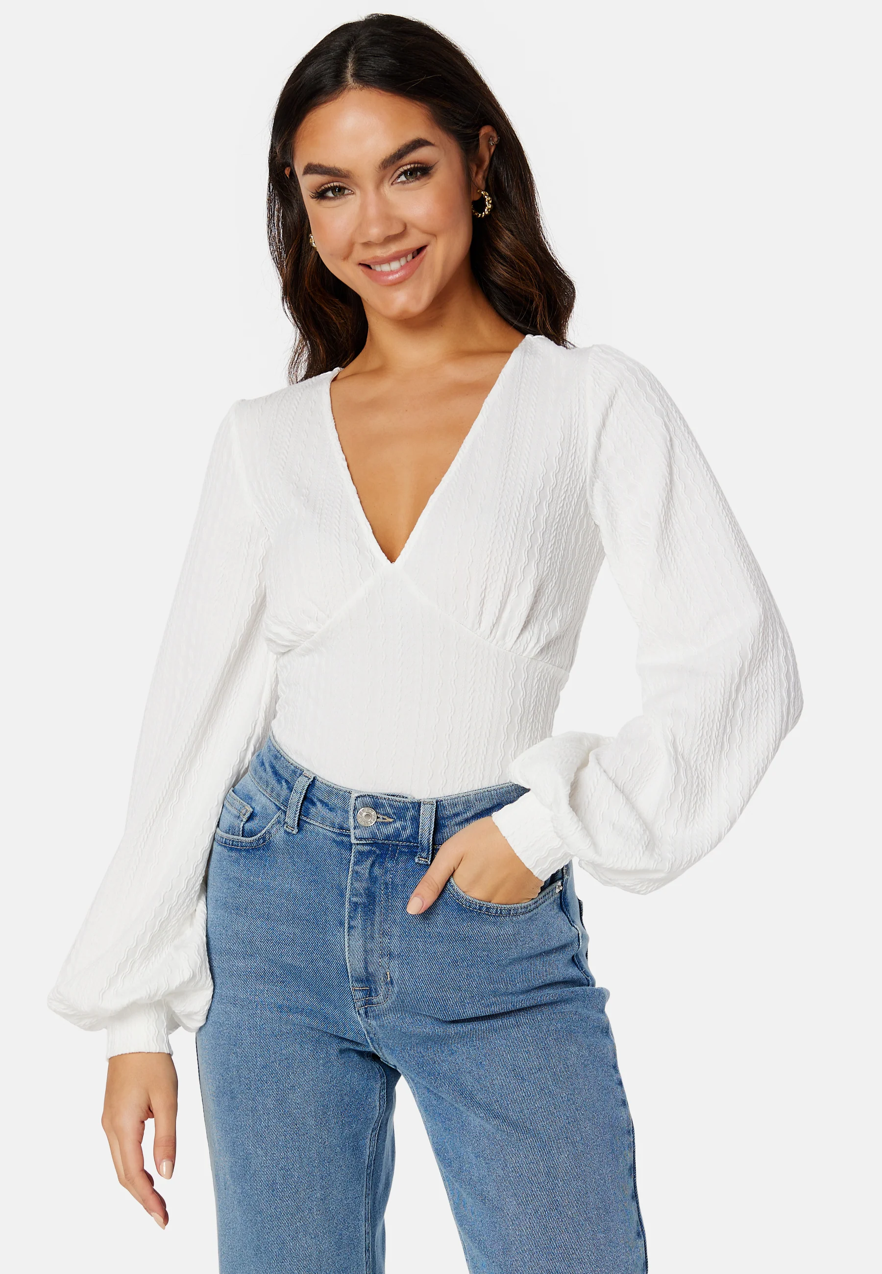Sybel puff sleeve top