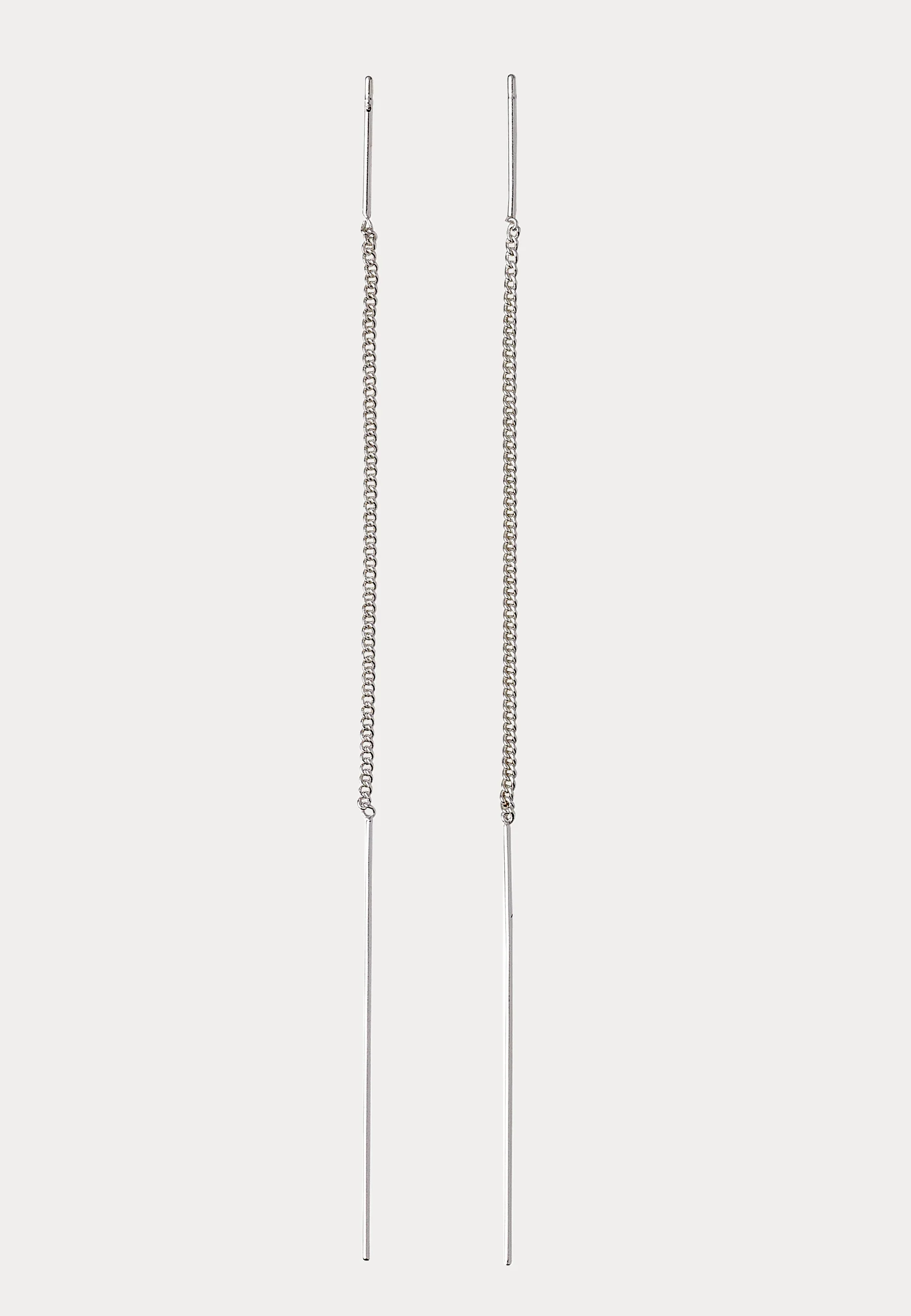 Tahoe Chain Earrings Silver-pl - Image 3