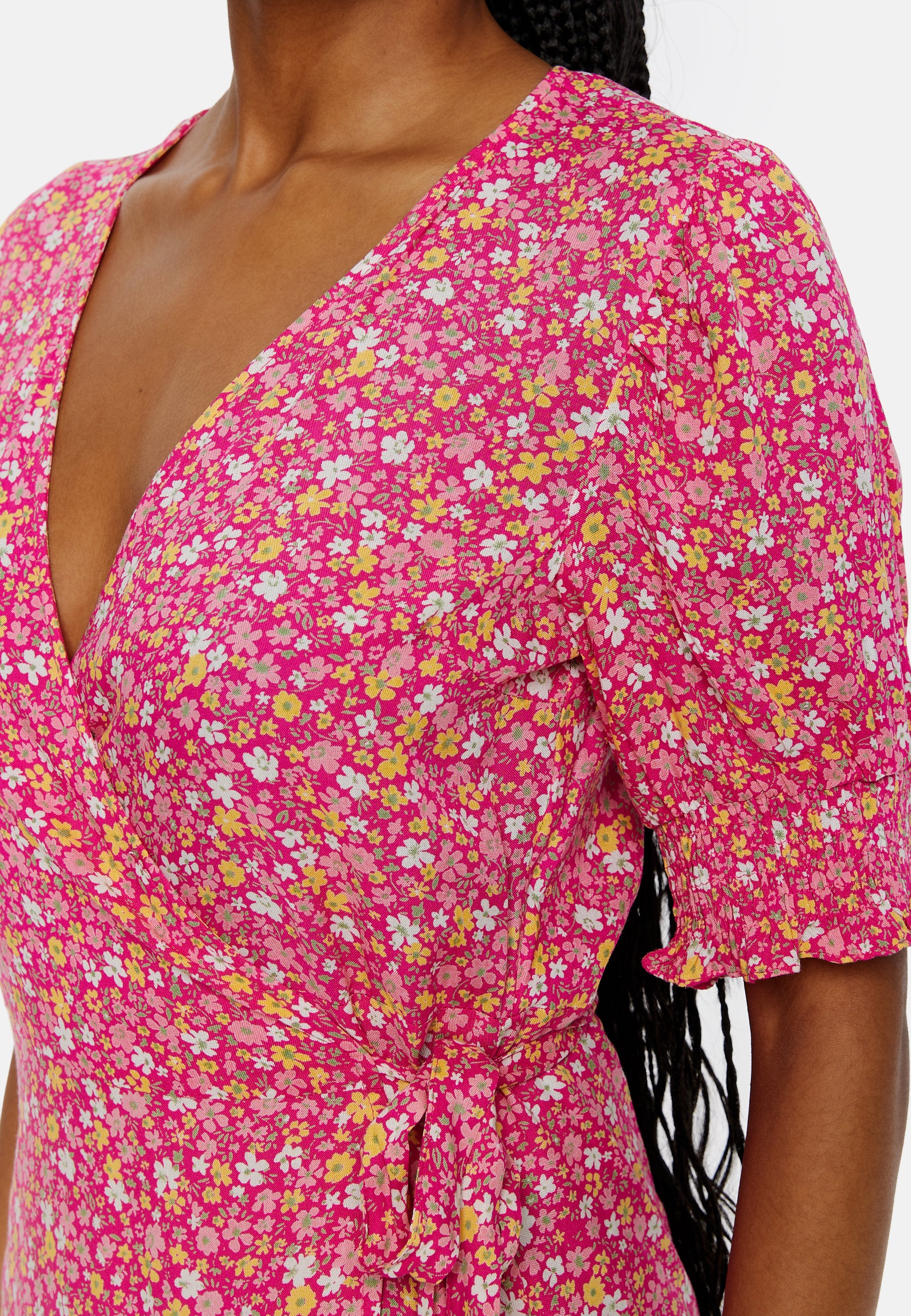 Tala 2/4 Wrap Dress - Image 4