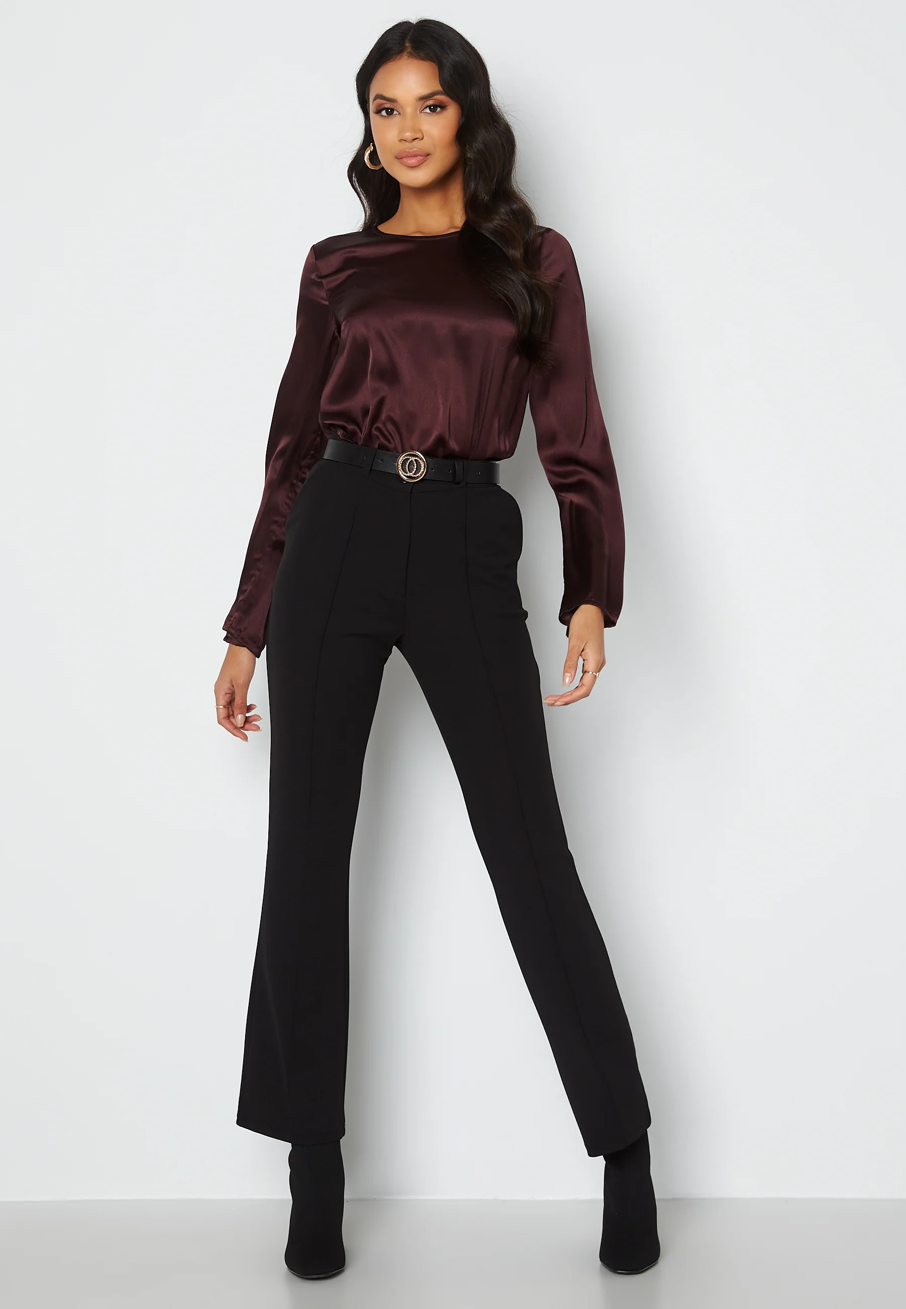 Tallulah Satin Blouse - Image 4