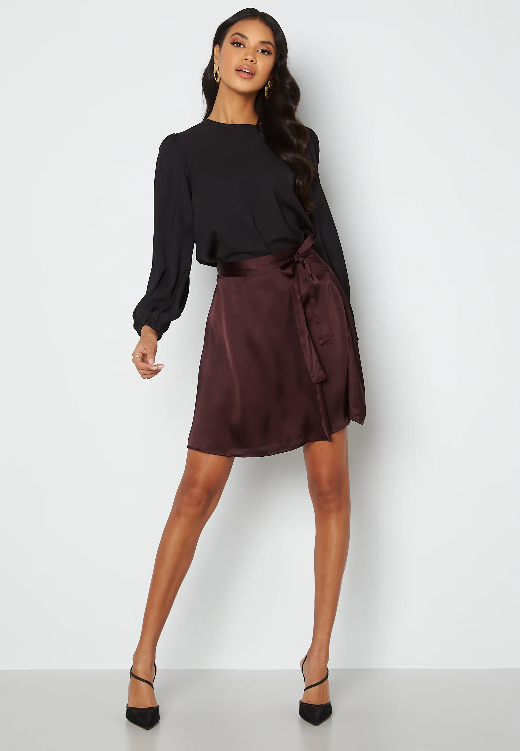 Tallulah Satin Skirt