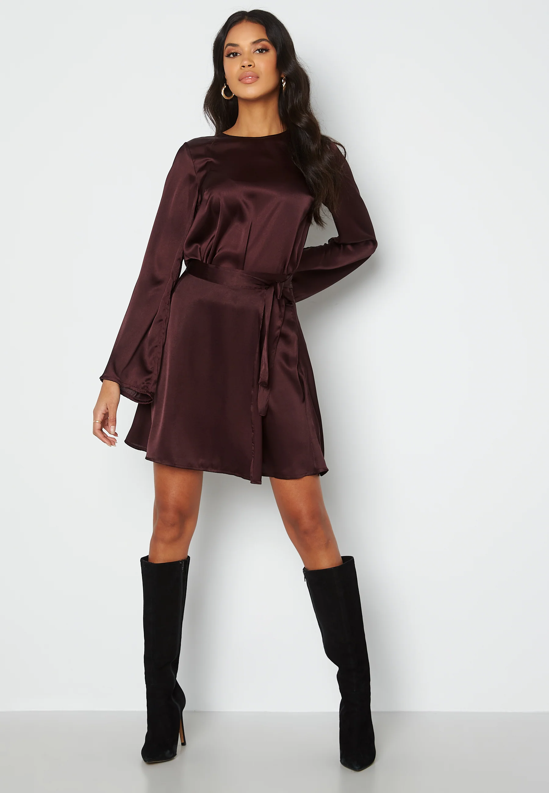 Tallulah Satin Skirt - Image 2