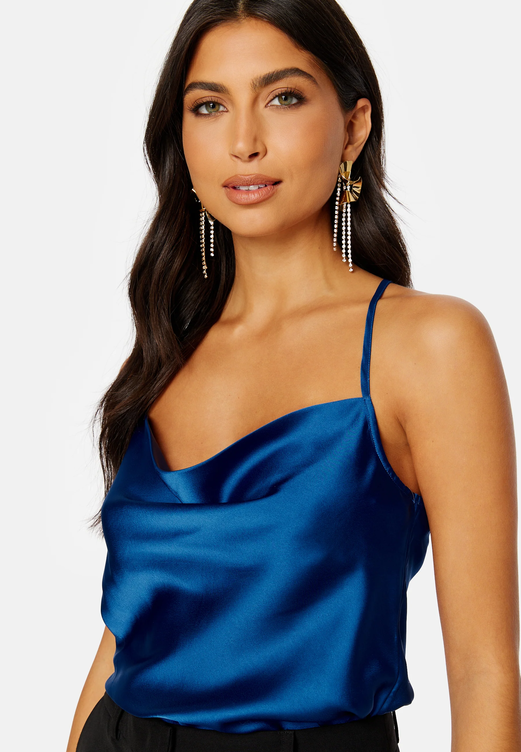 Tara drapy satin top - Image 4