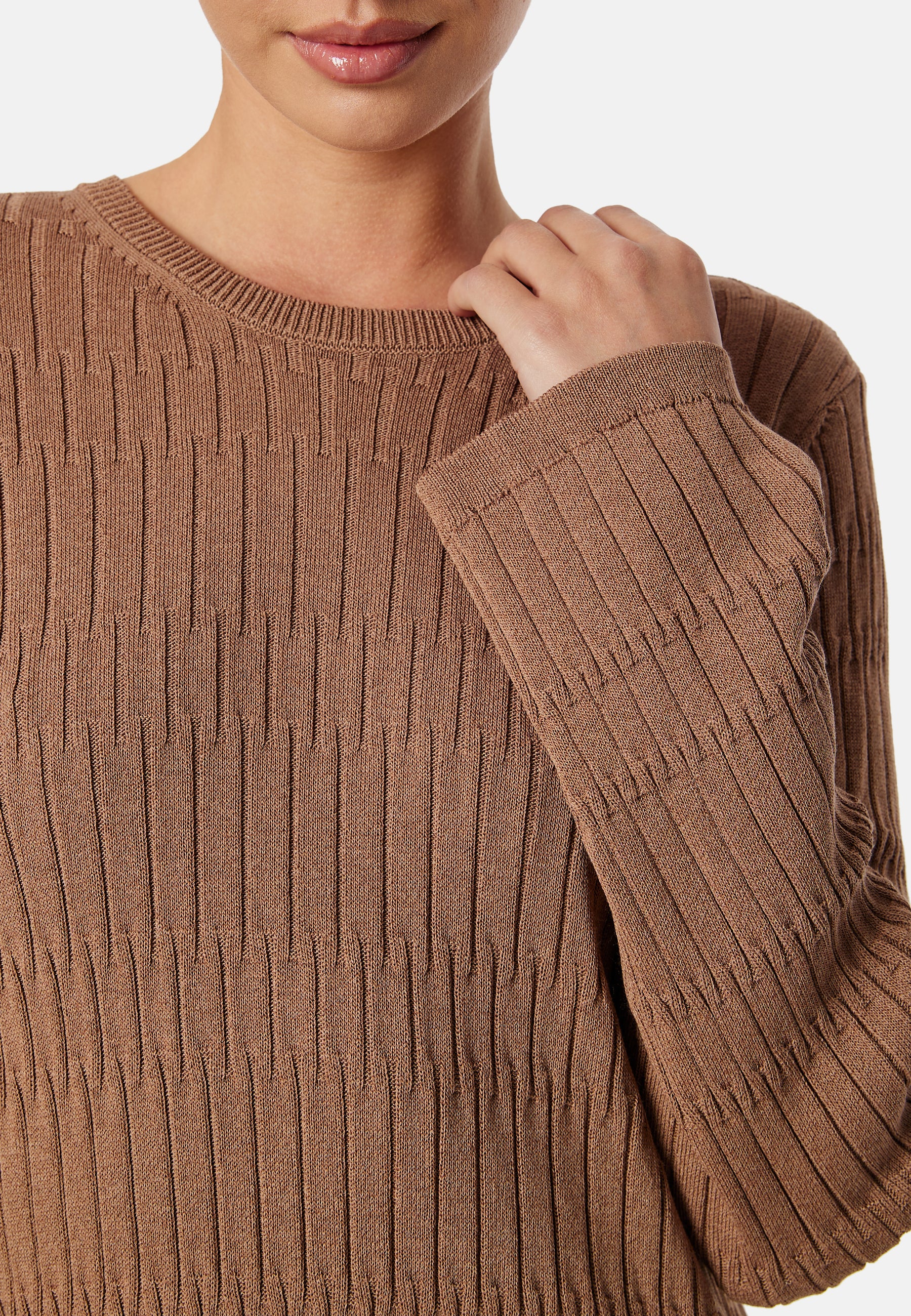 Textured Knit Dress - Image 4