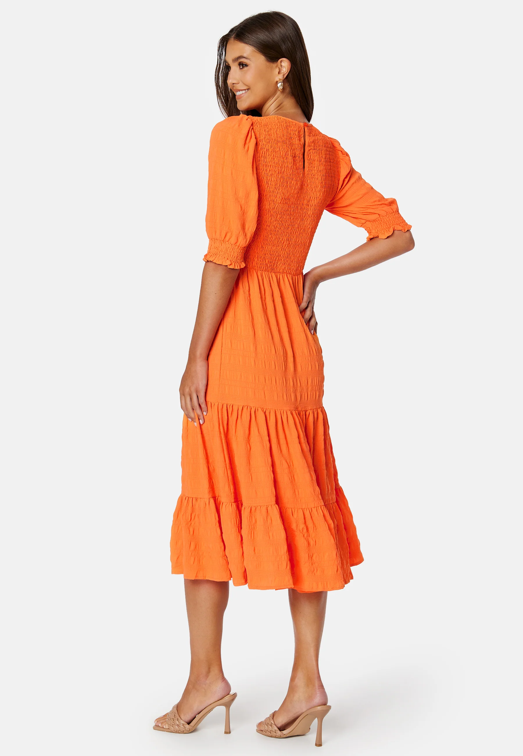 Thalia 2/4 Smock Calf Dress - Image 4