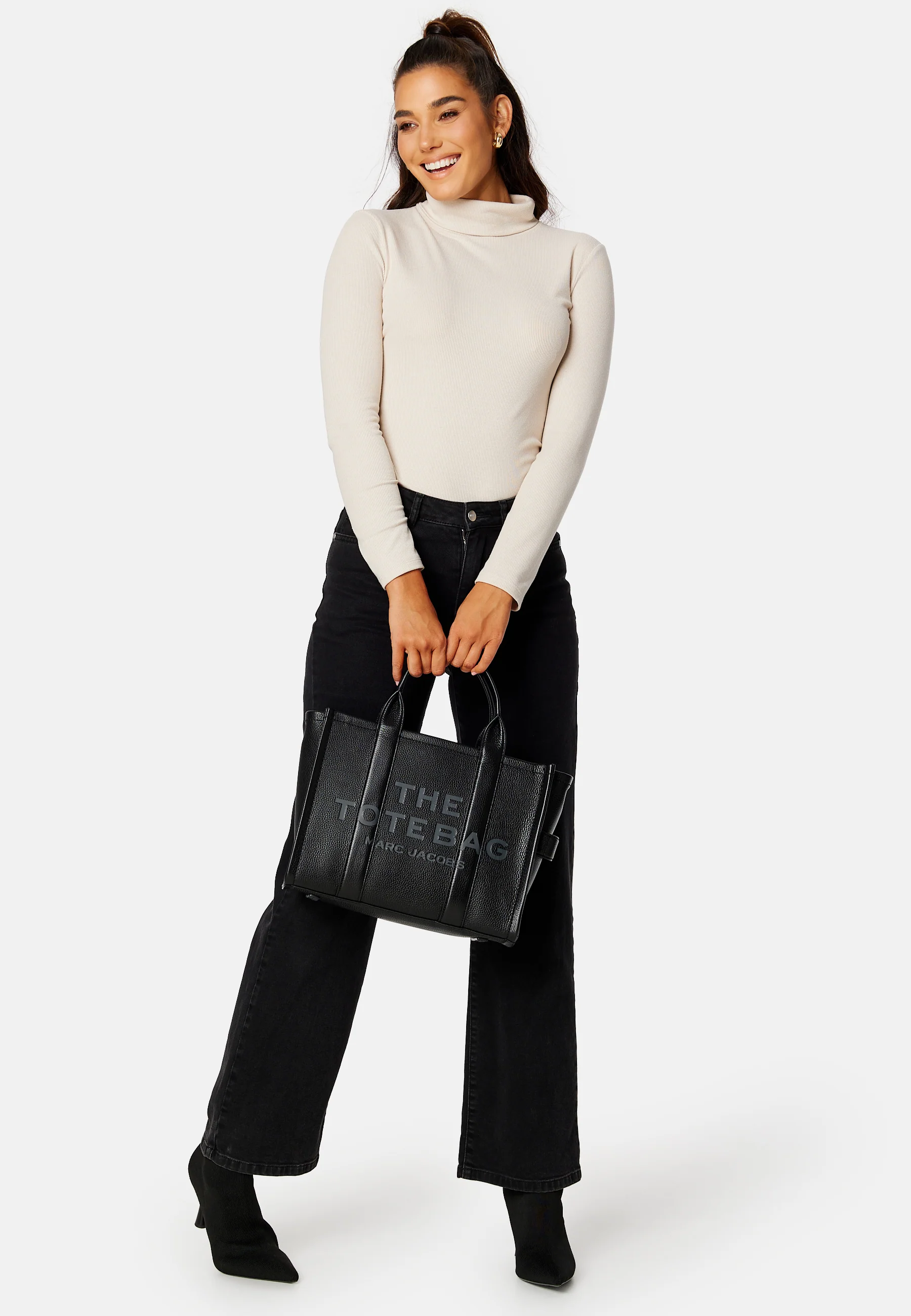 The Medium Leather Tote - Image 2