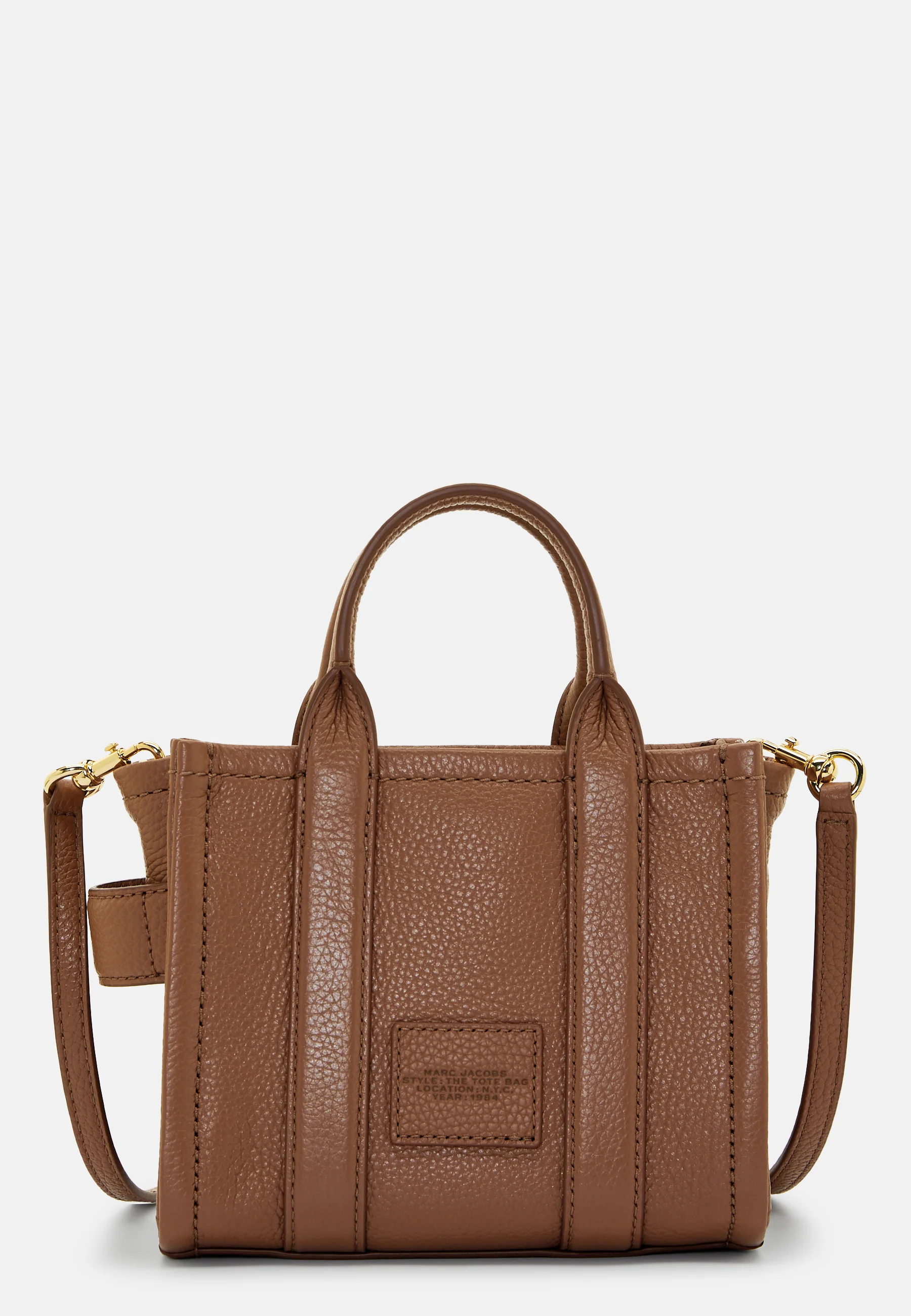 The Micro  Leather Tote - Image 4