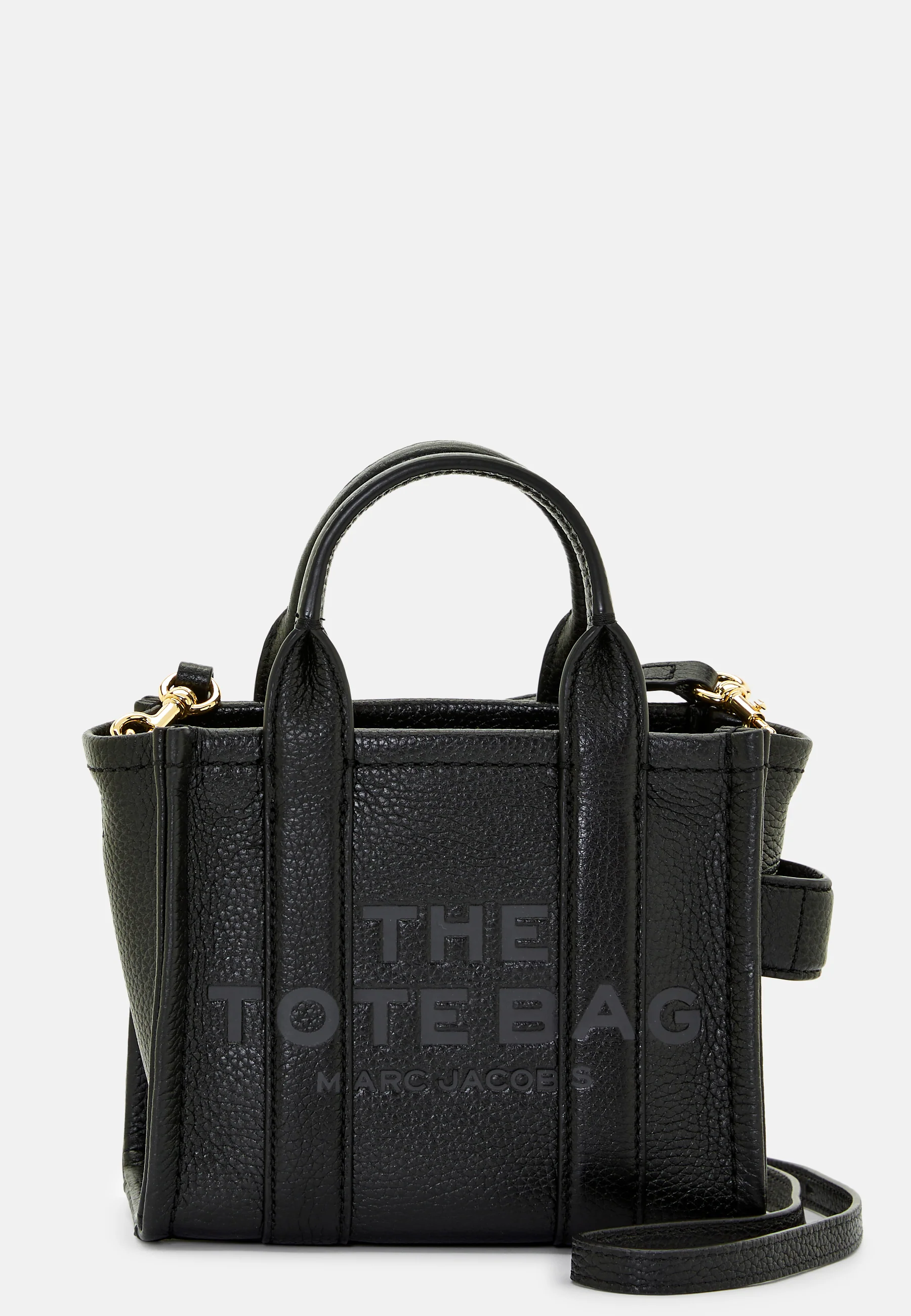 The Micro  Leather Tote - Image 3
