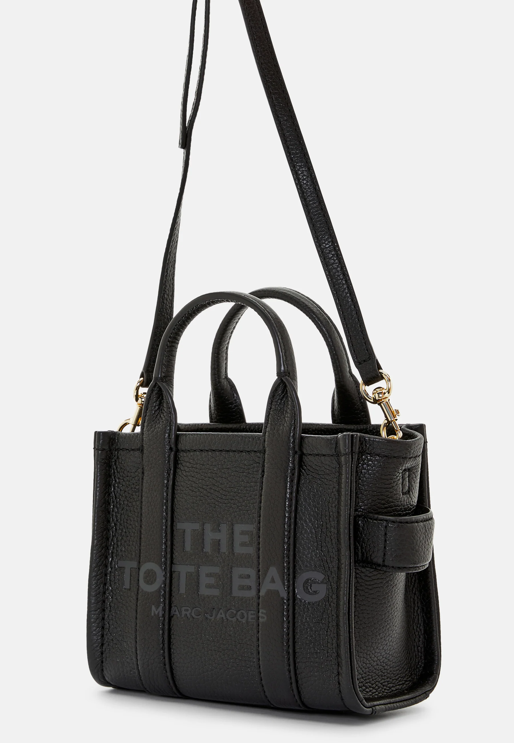 The Micro  Leather Tote - Image 4