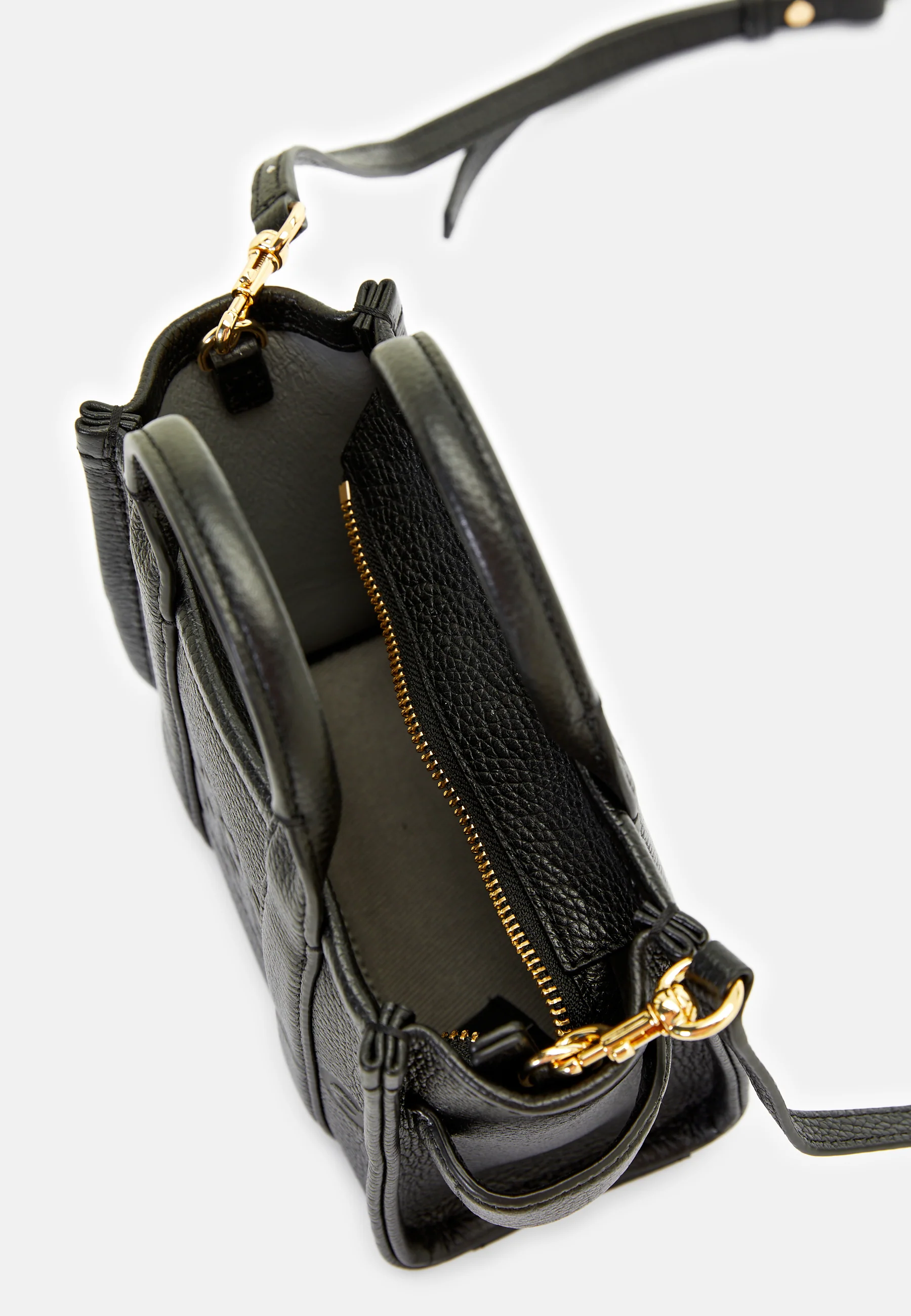 The Micro  Leather Tote - Image 6