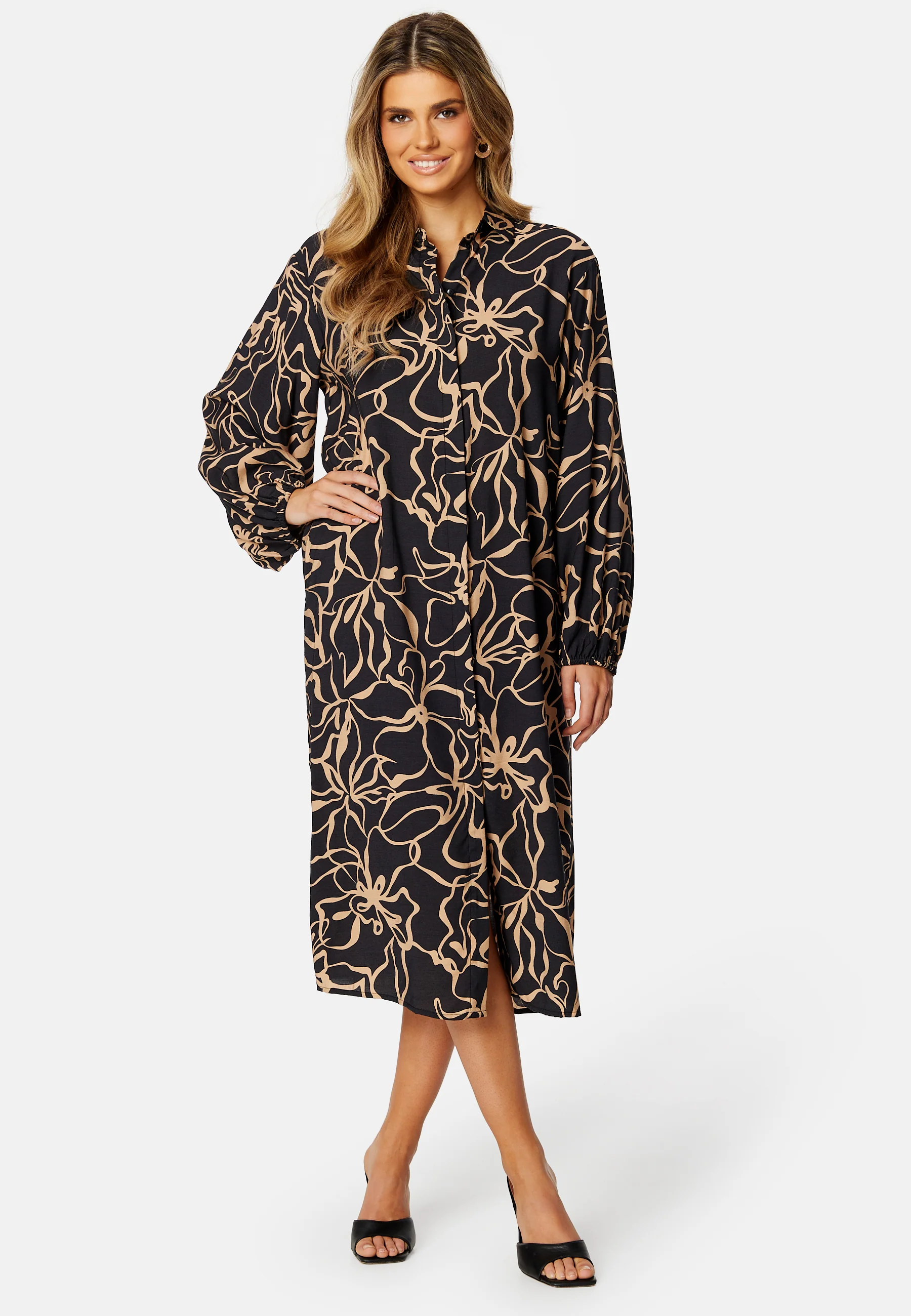 Tiana Baloon Shirt Dress - Image 2