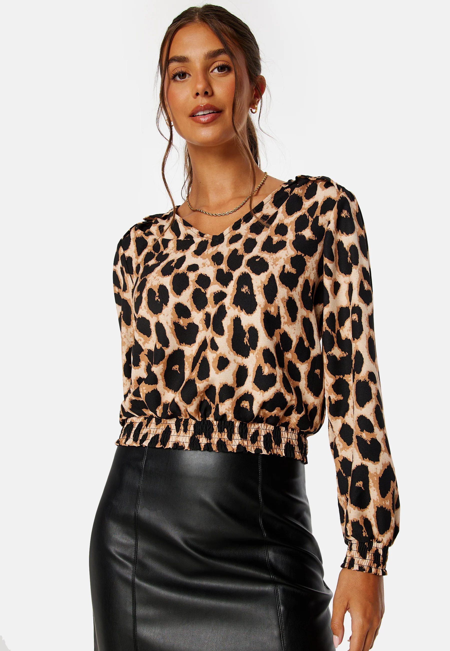 Tiana L/S Smock Top