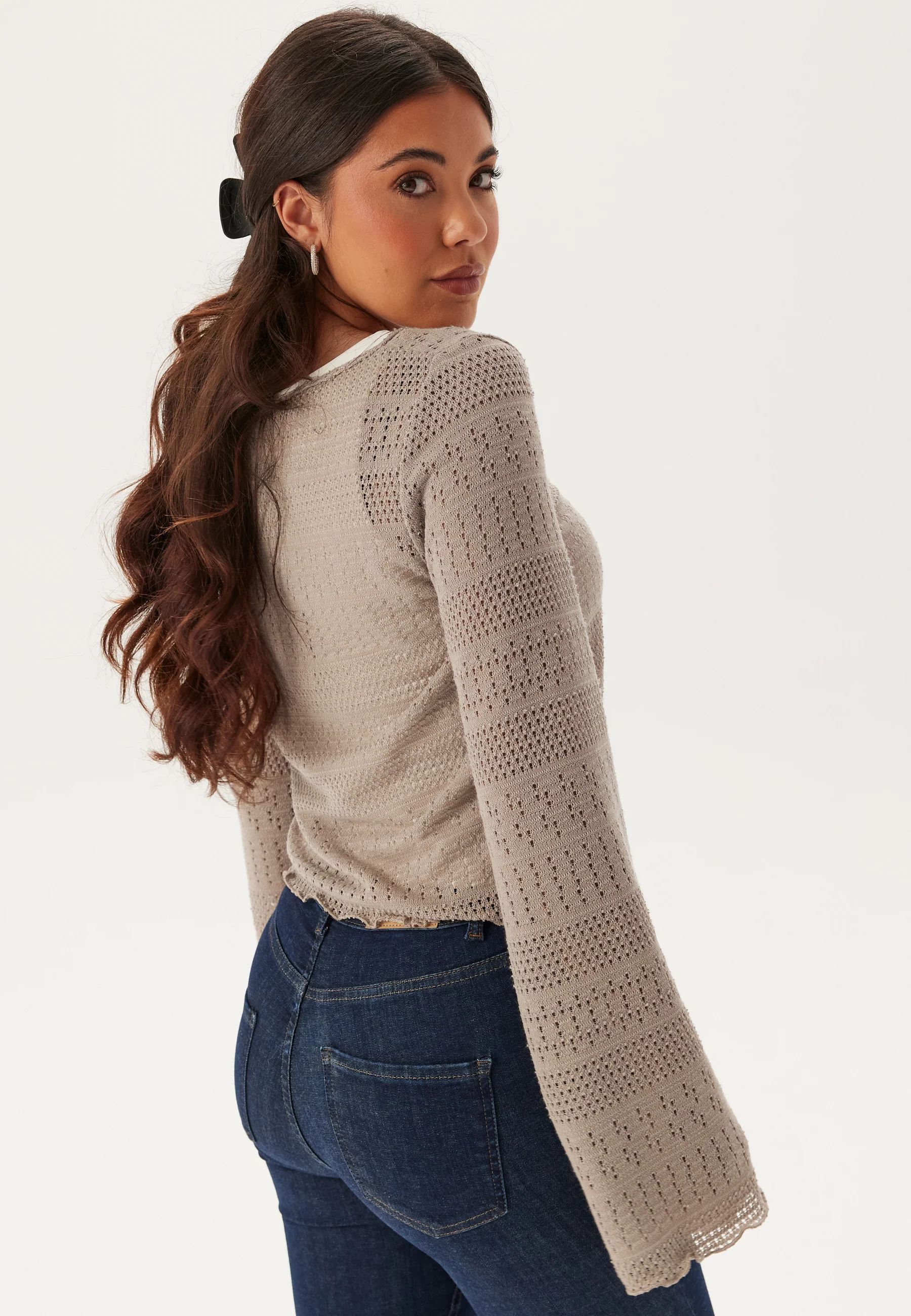 Tie Cardigan - Image 2