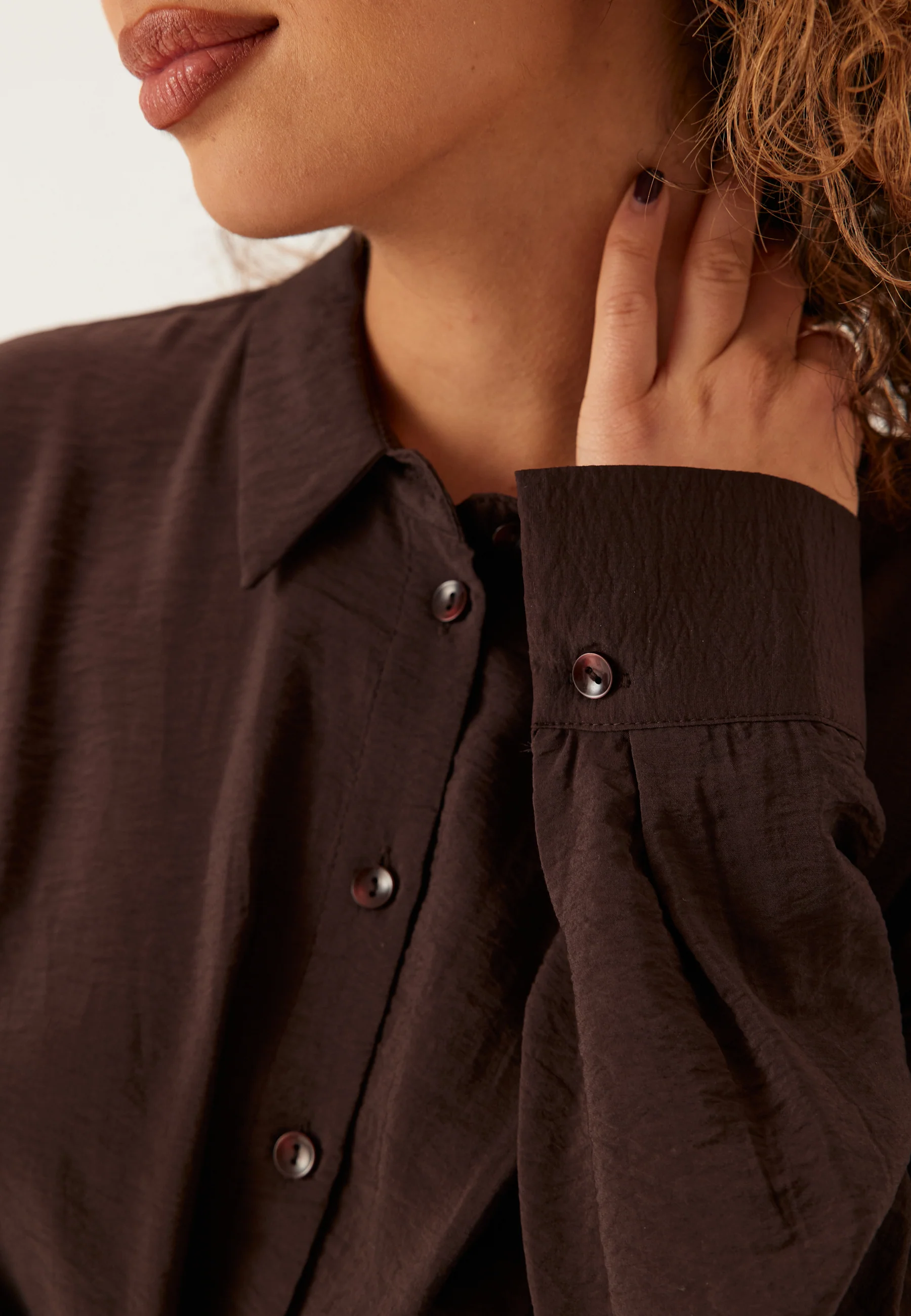 Tie Detail Shirt Dress - Image 4