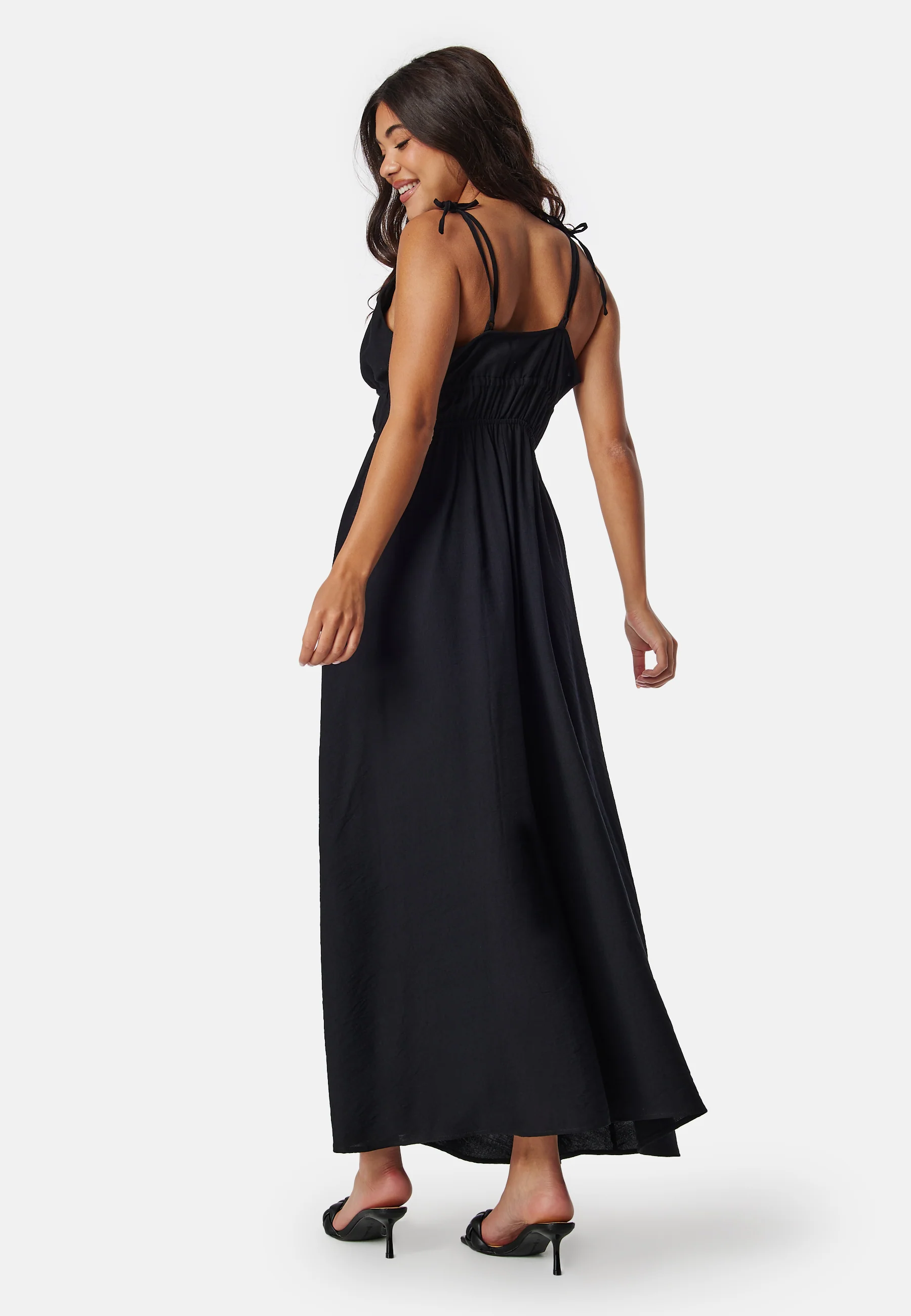 Tie Strap Maxi Dress - Image 3