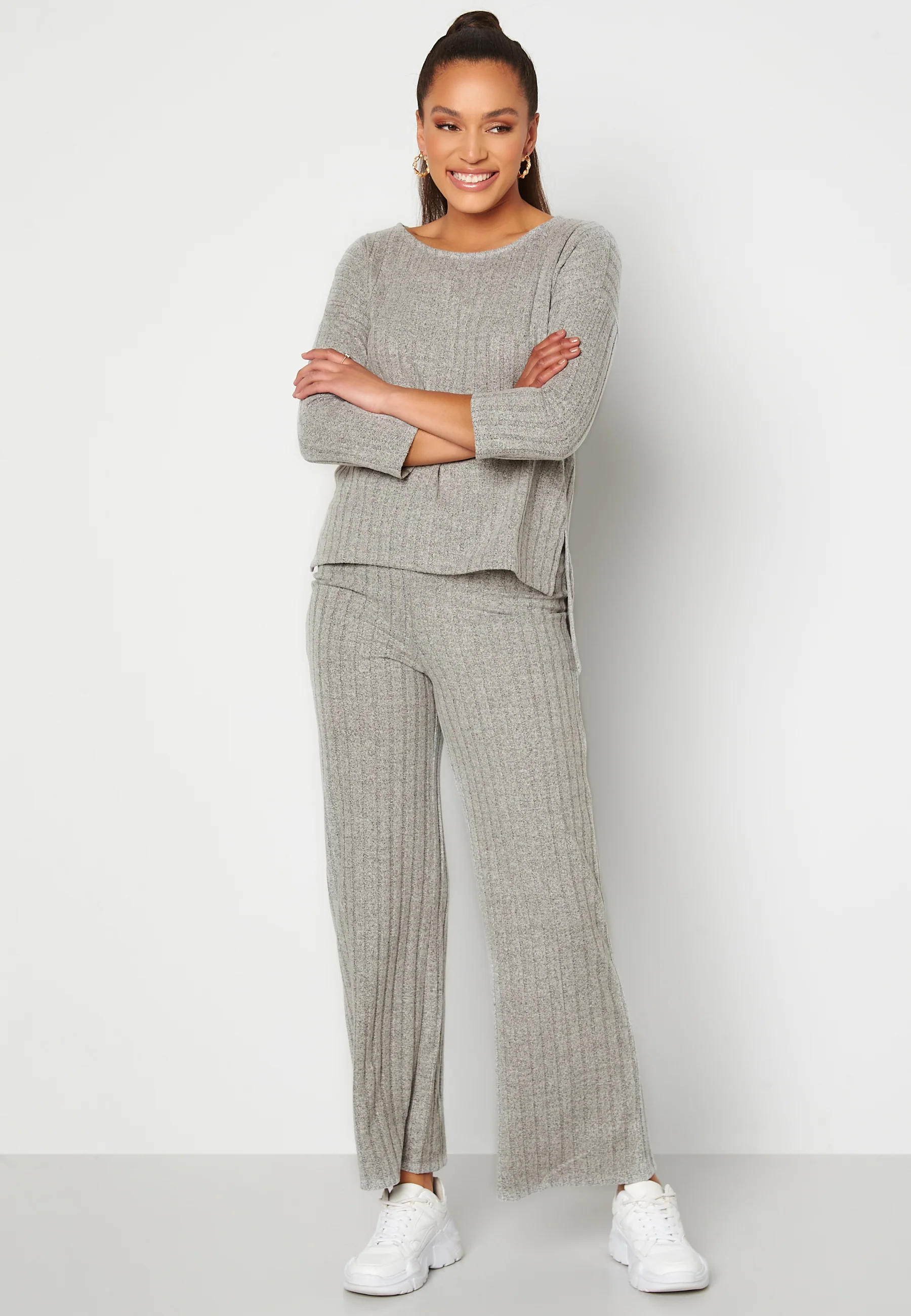 Tilda 3/4 Rib Blouse - Image 2