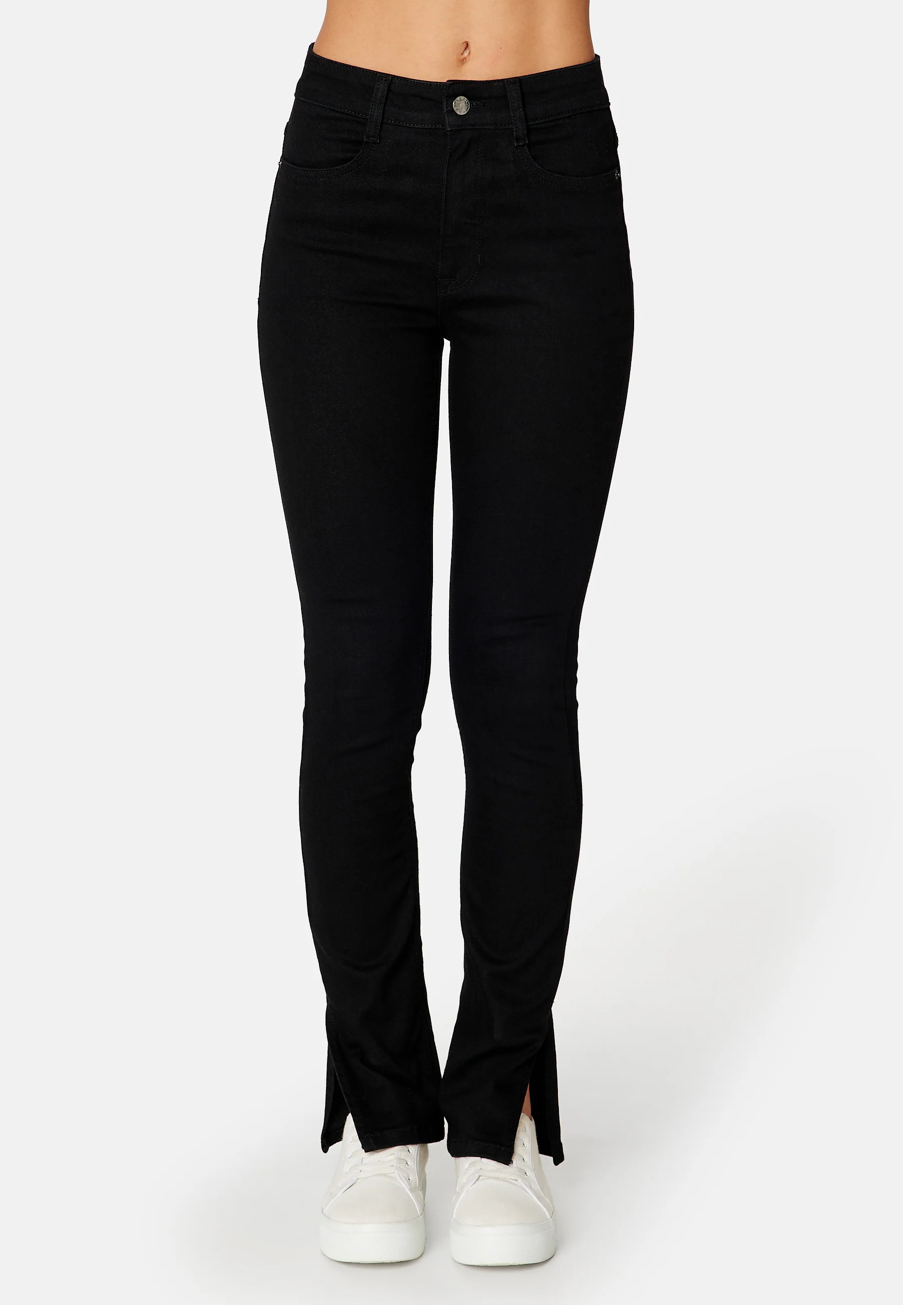 Tinnie  slit high waist jeans - Image 5