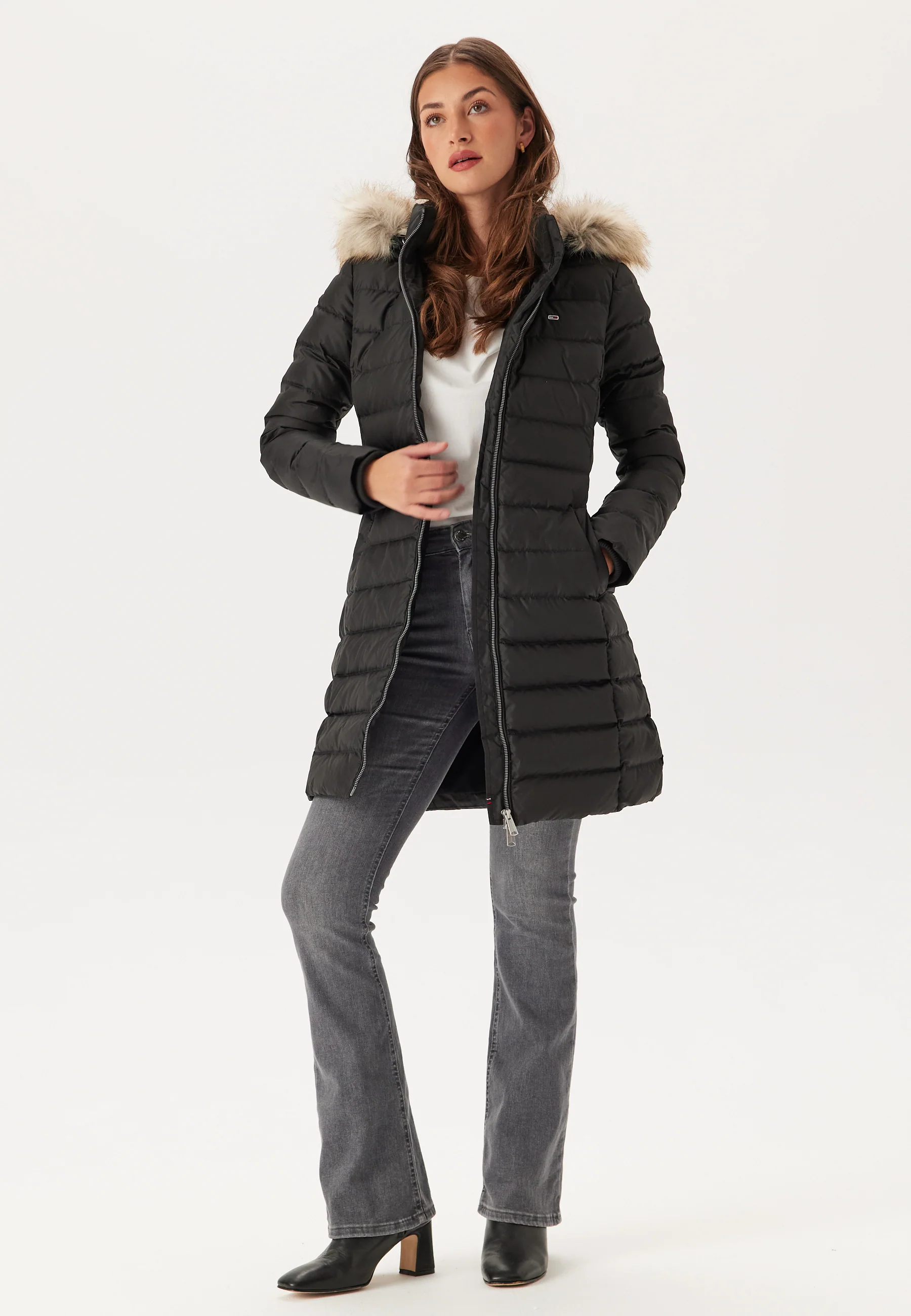 Tjw Essential Hooded Down Coat - Image 3