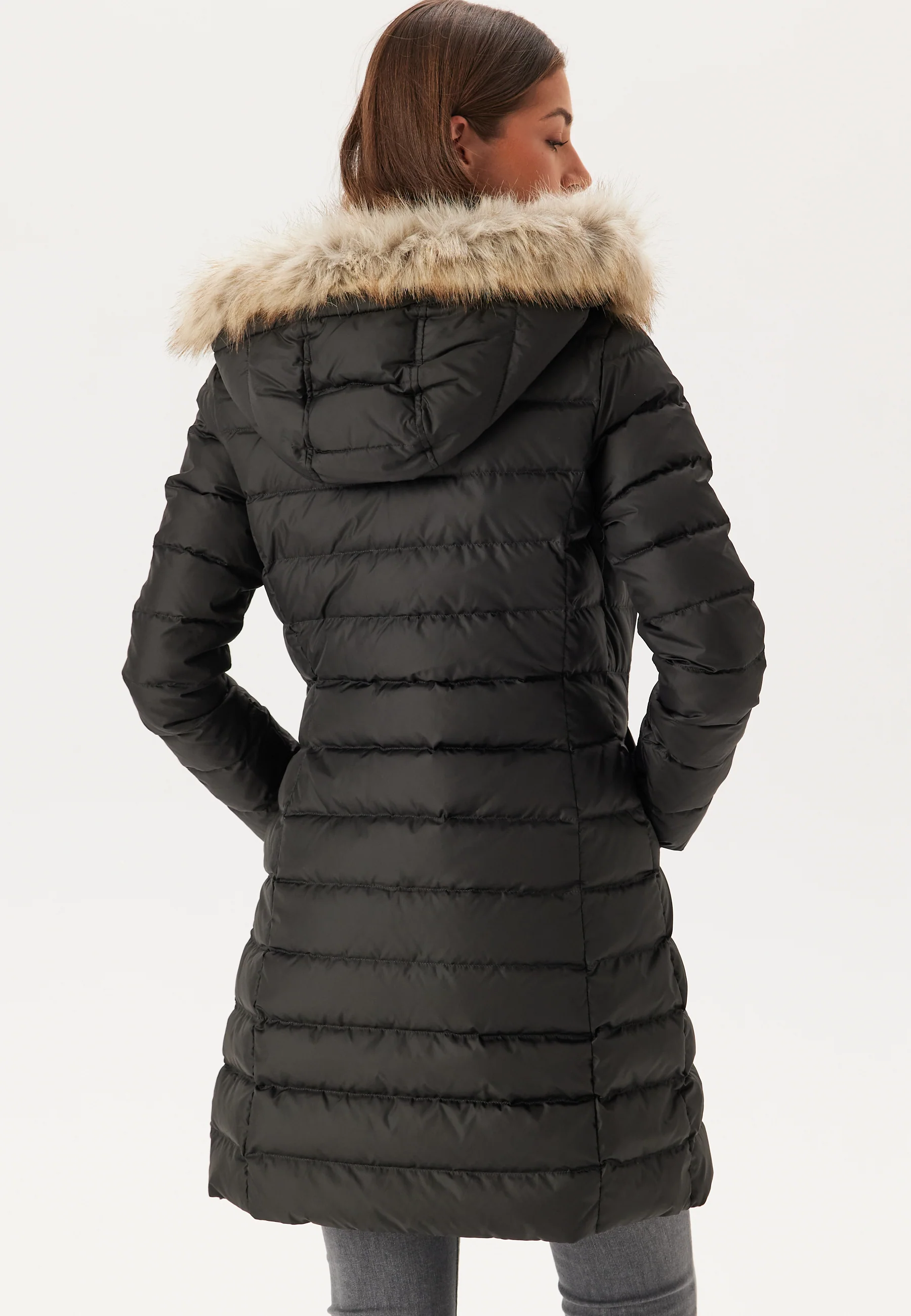 Tjw Essential Hooded Down Coat - Image 4