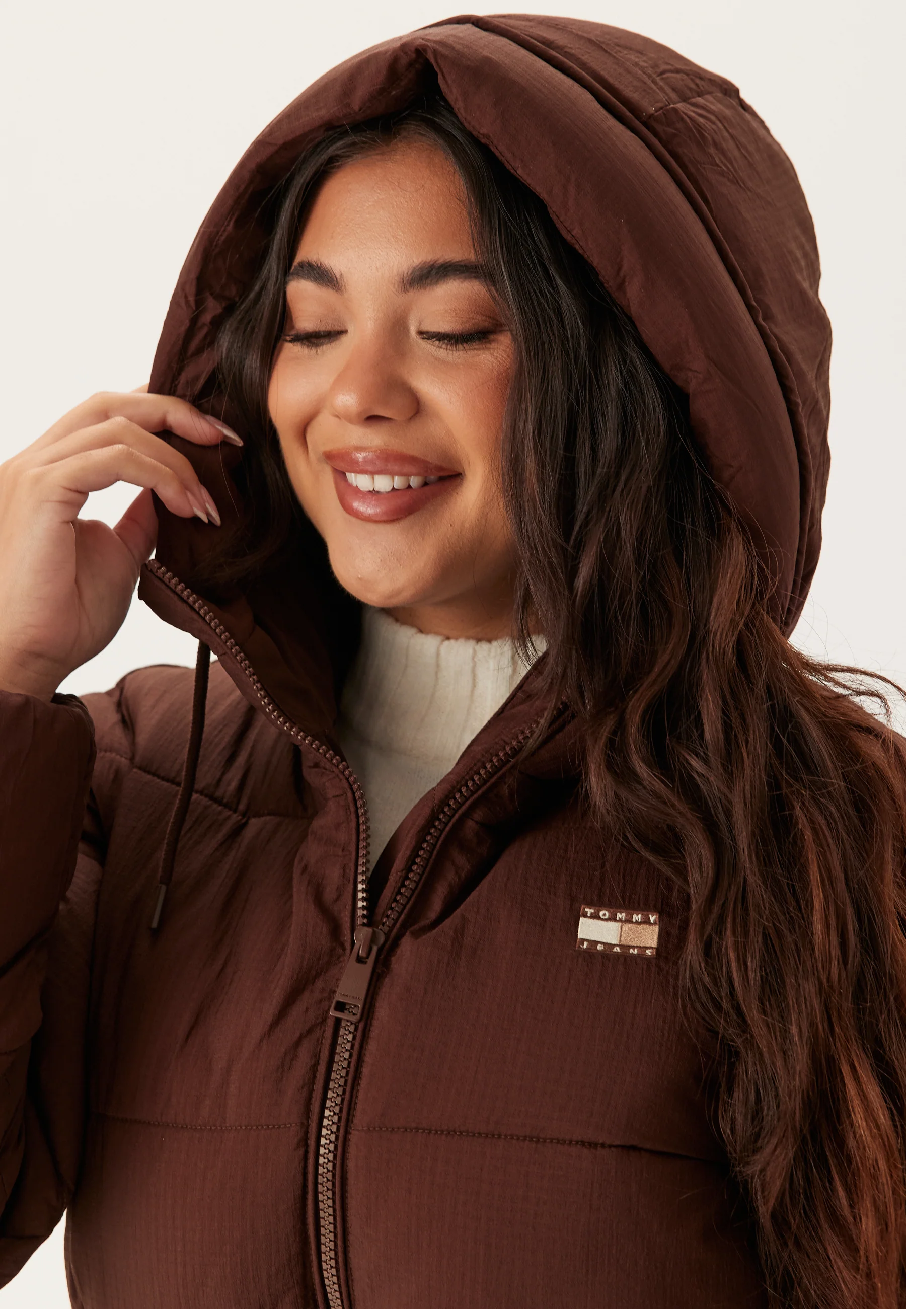 Tjw Hooded Midi Puffer Jacket - Image 4