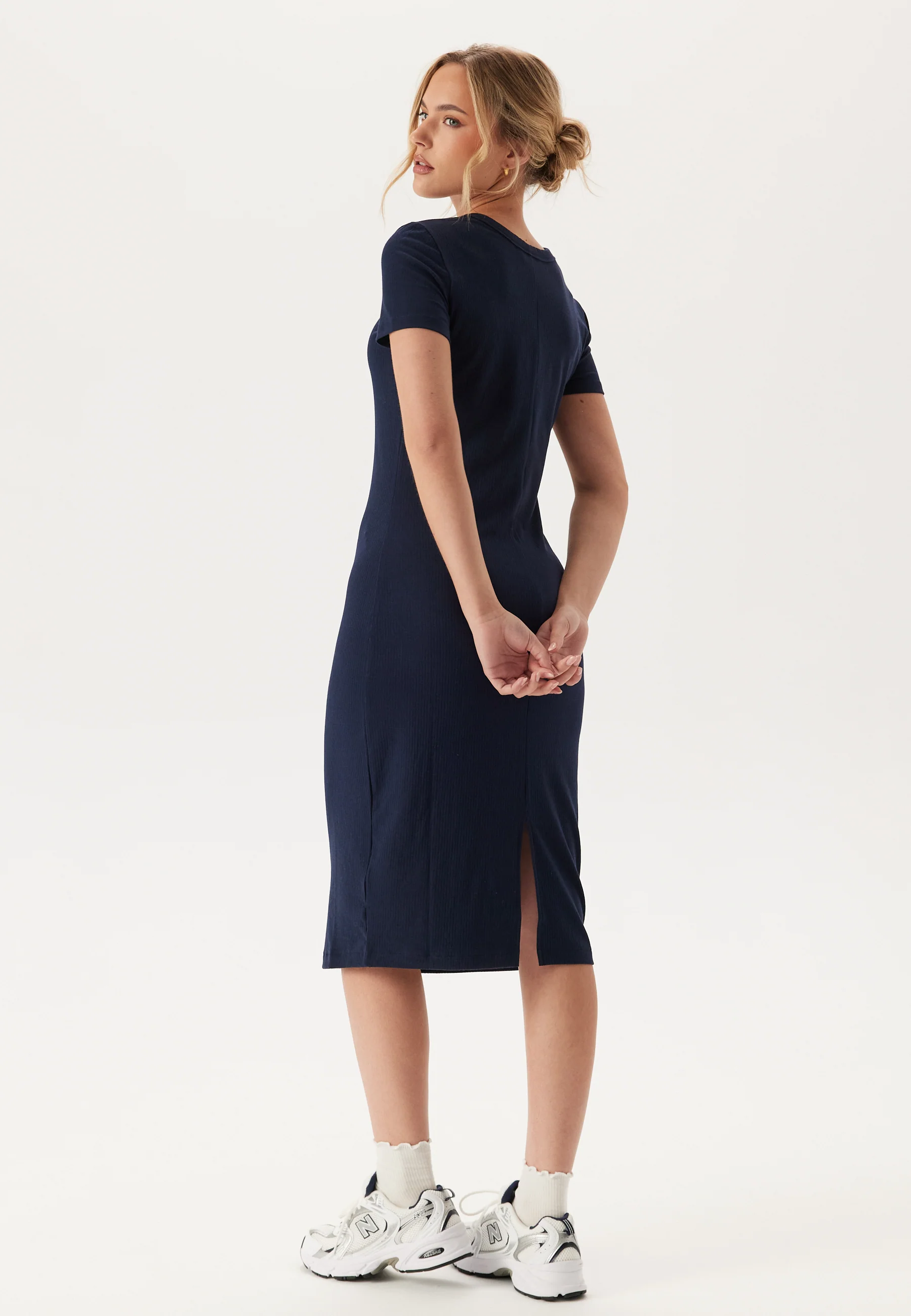 Tjw Rib Bodycon Midi Dress - Image 2