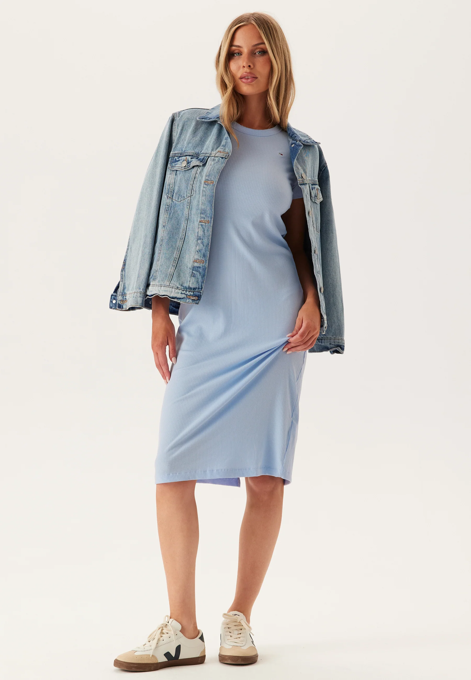 Tjw Rib Bodycon Midi Dress