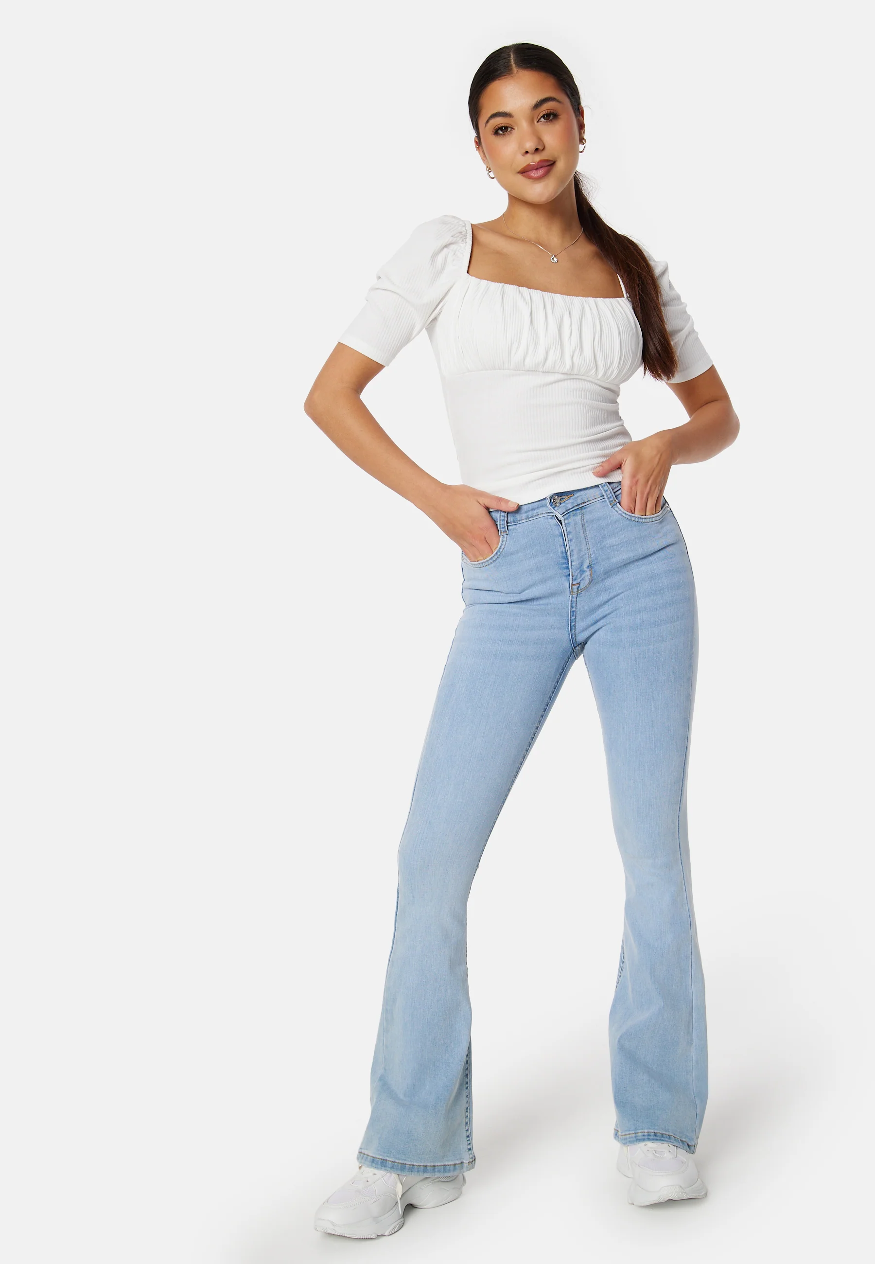 Tove High Waist Flared Superstretch - Image 2