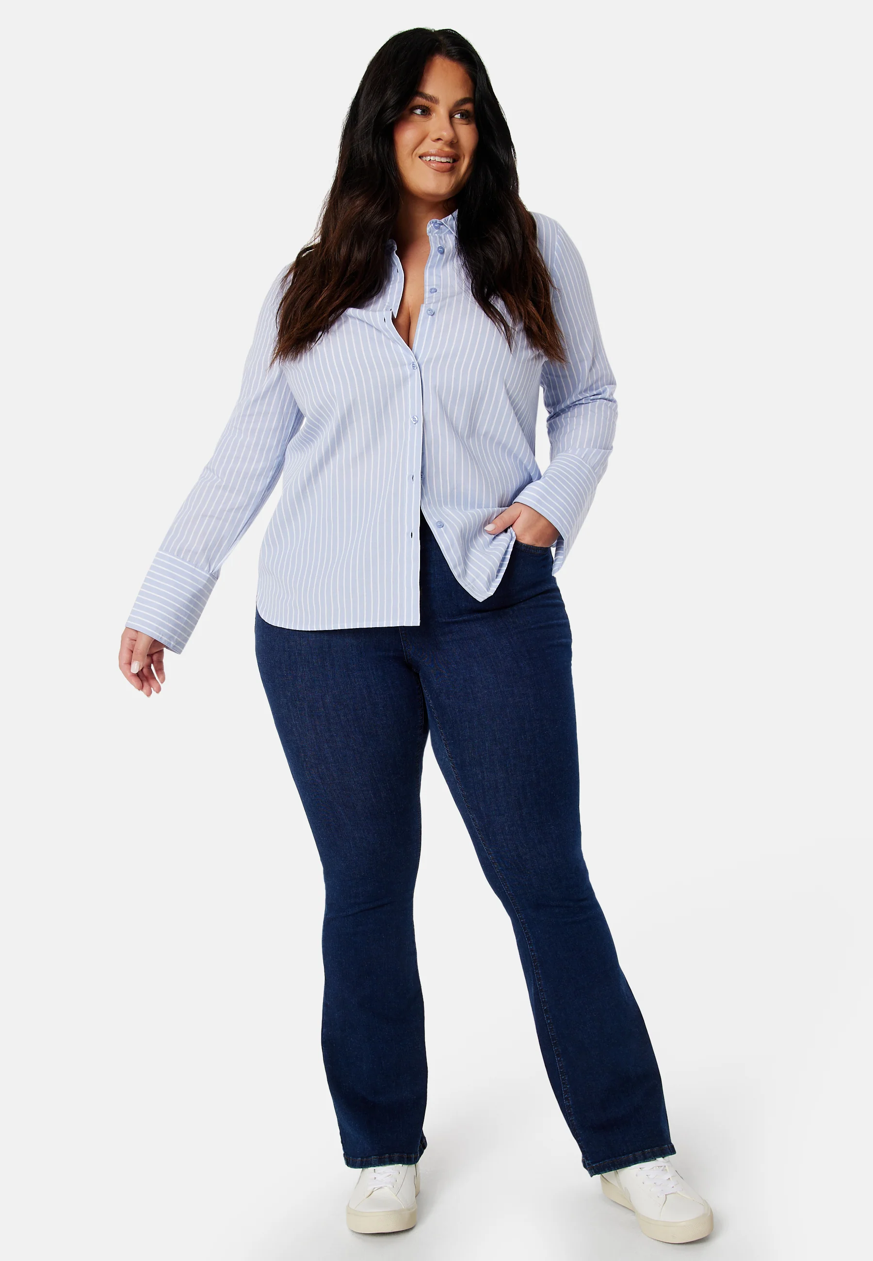 Tove High Waist Flared Superstretch - Image 3