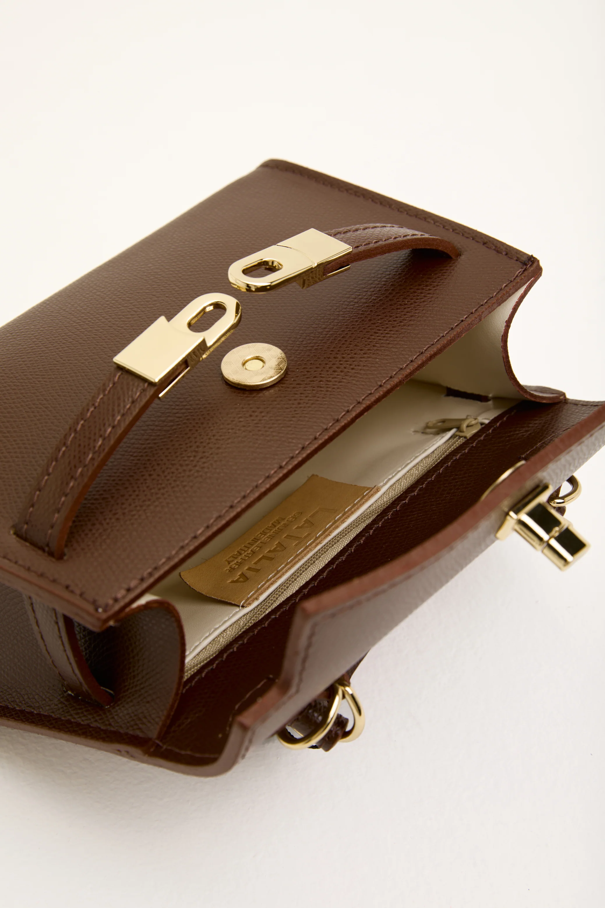 Trento Leather Handbag - Image 8