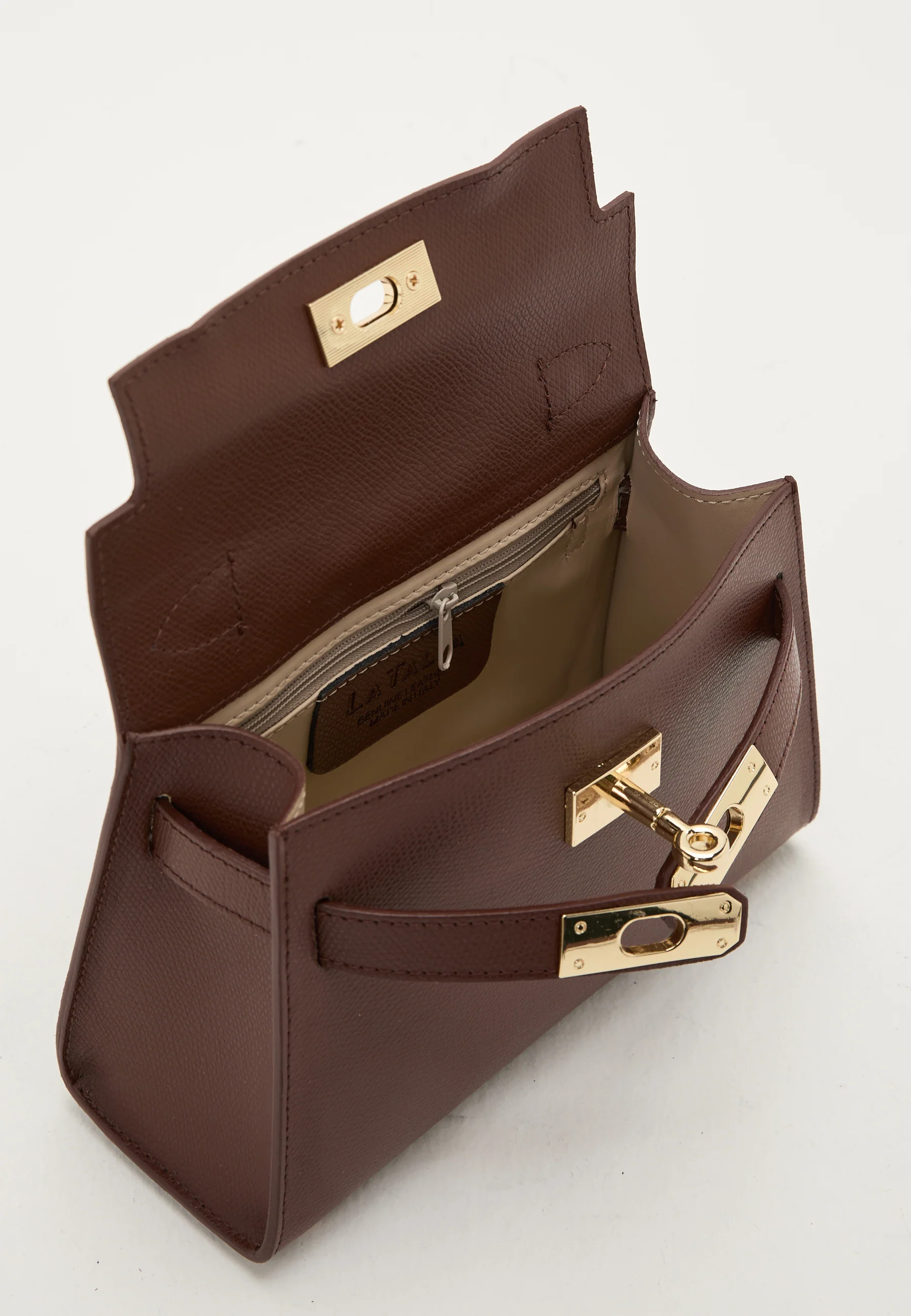 Trento Leather Handbag - Image 5