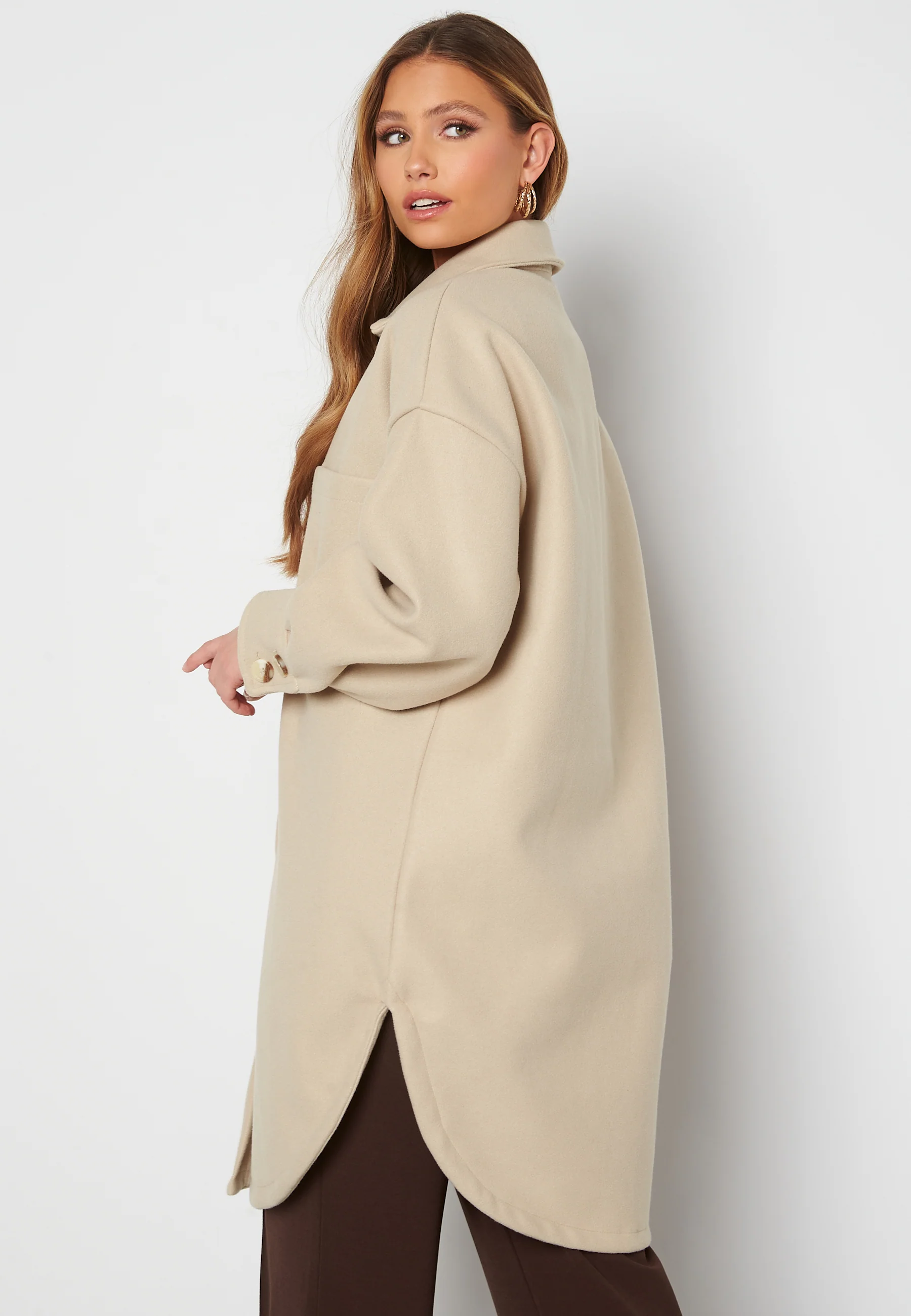Trillion L/S Oversize Shacket - Image 3