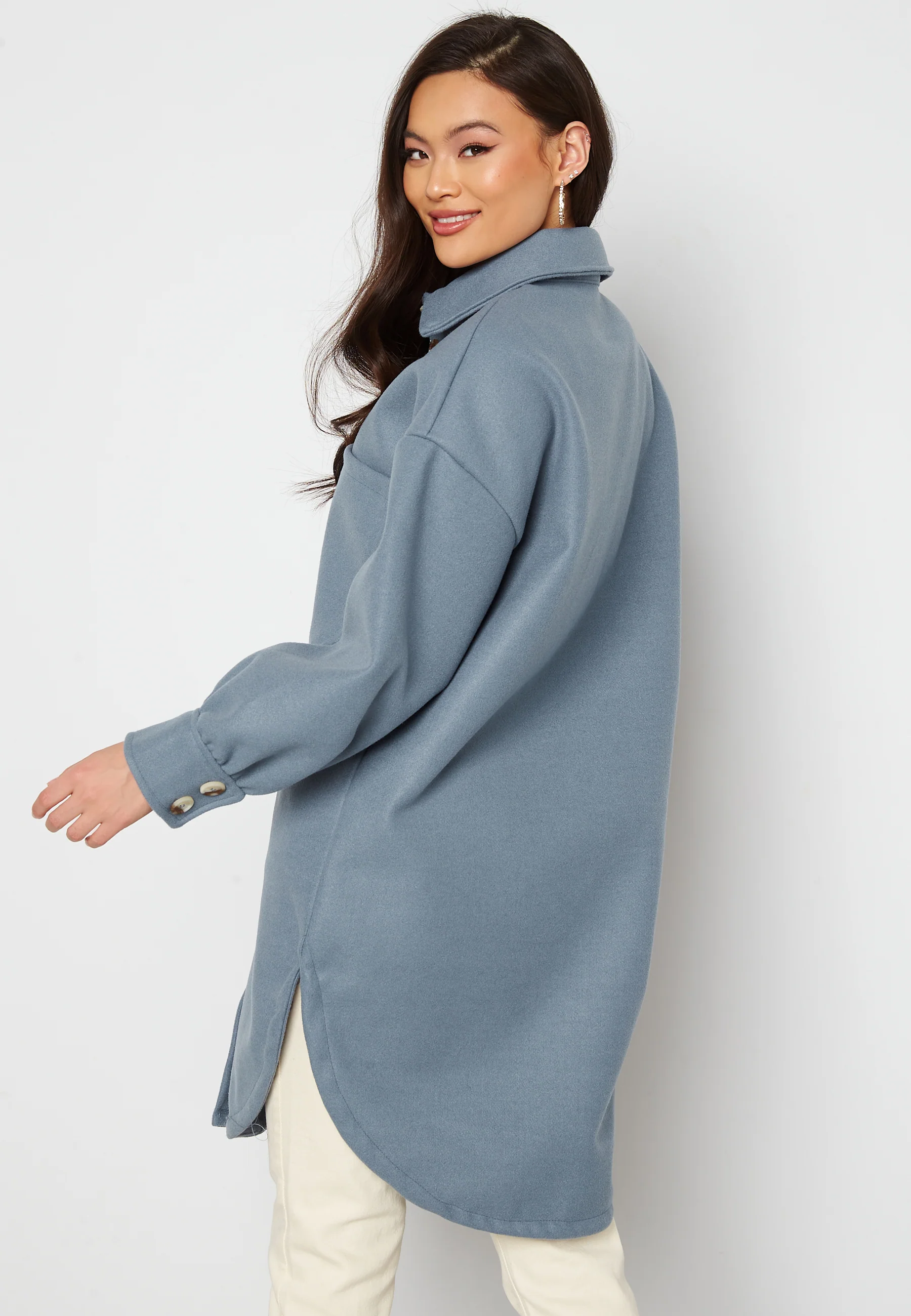 Trillion L/S Oversize Shacket - Image 4