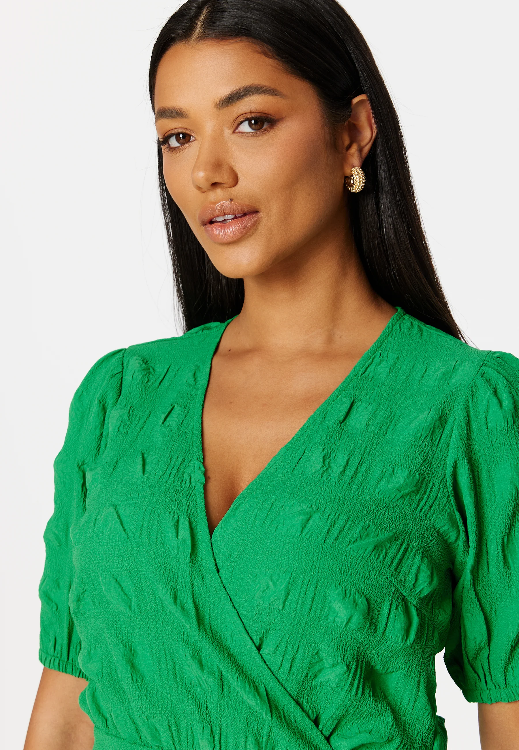 Triniti ss wrap blouse - Image 2