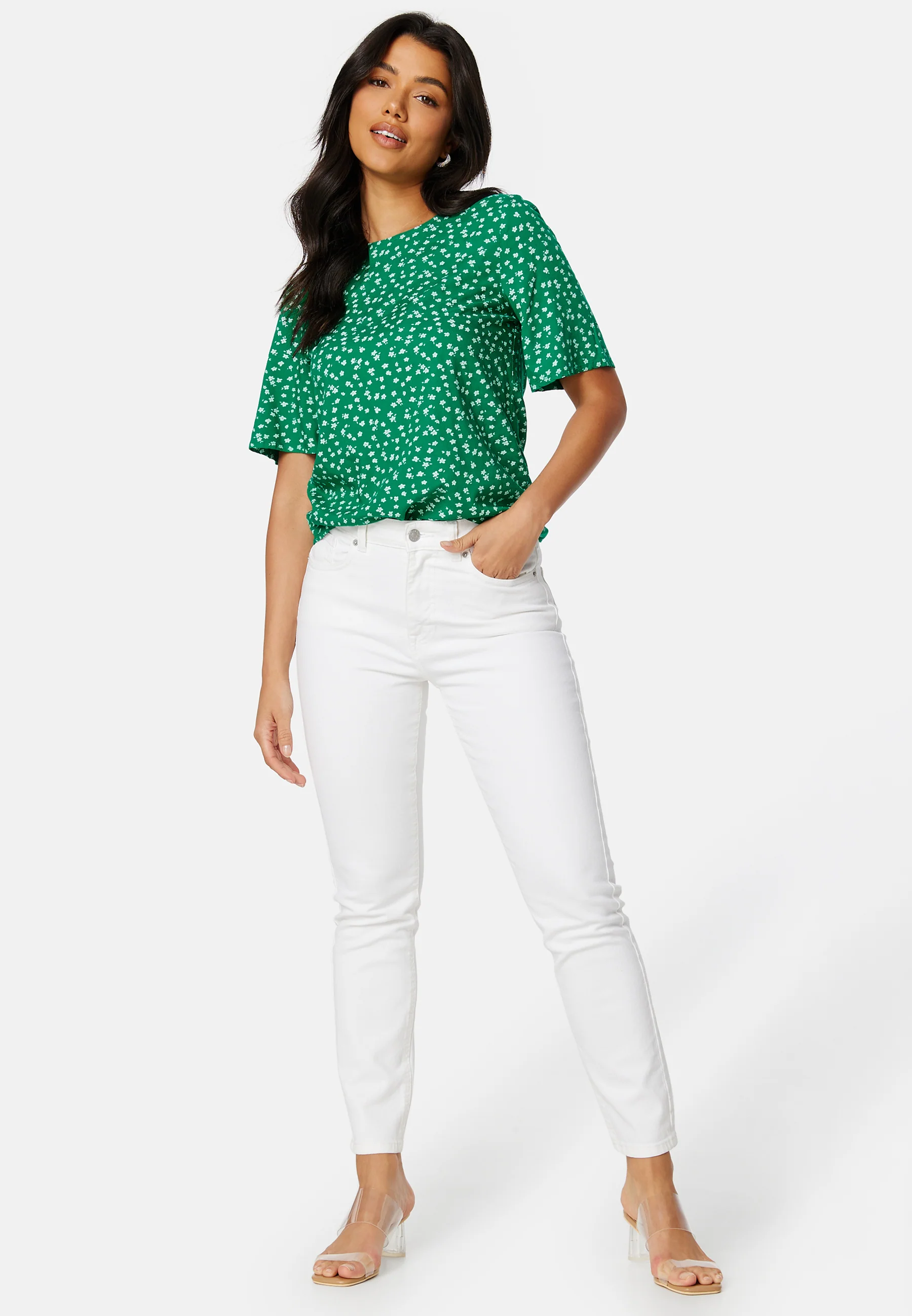 Tris butterfly sleeve  blouse - Image 2