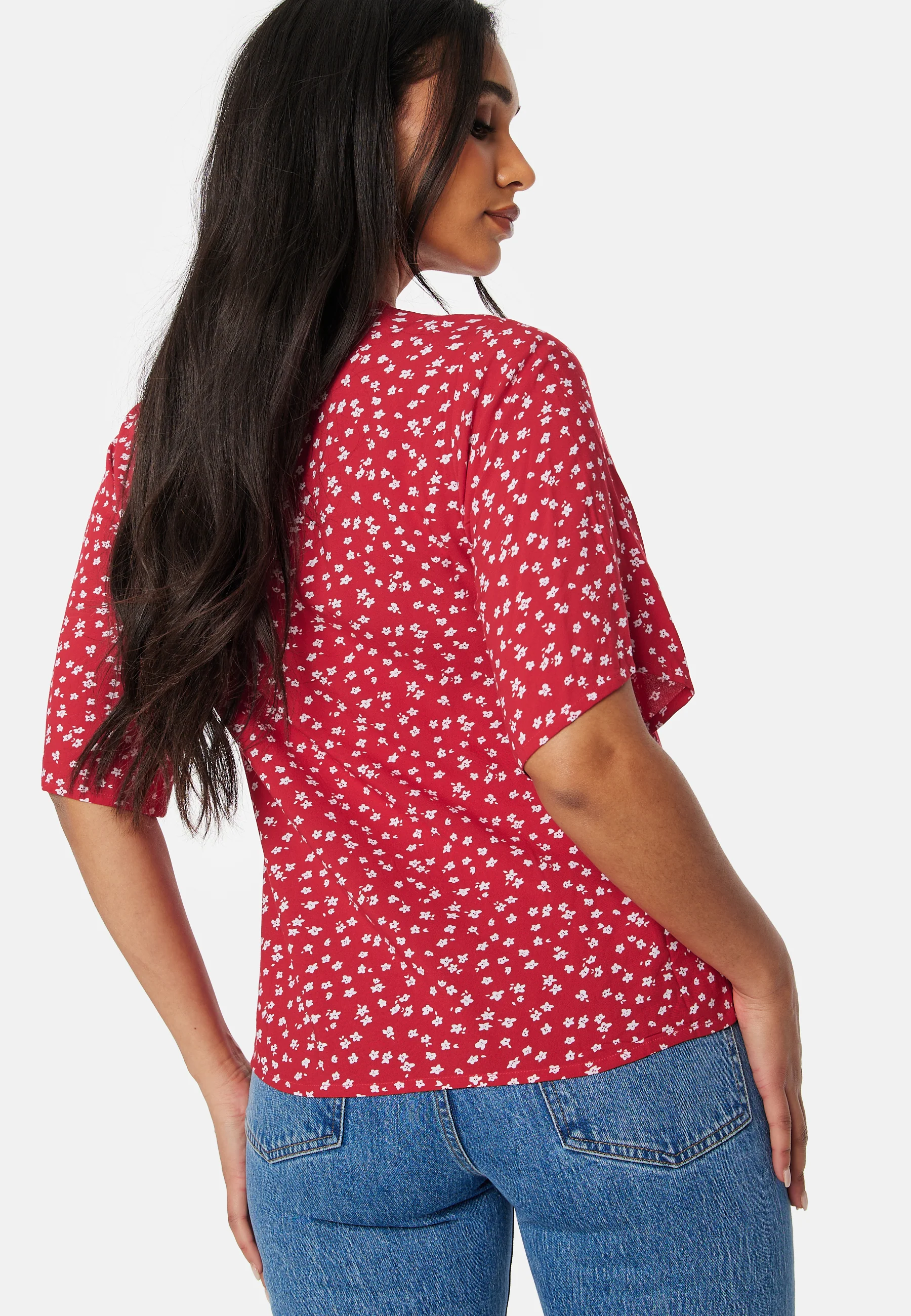 Tris butterfly sleeve  blouse - Image 3