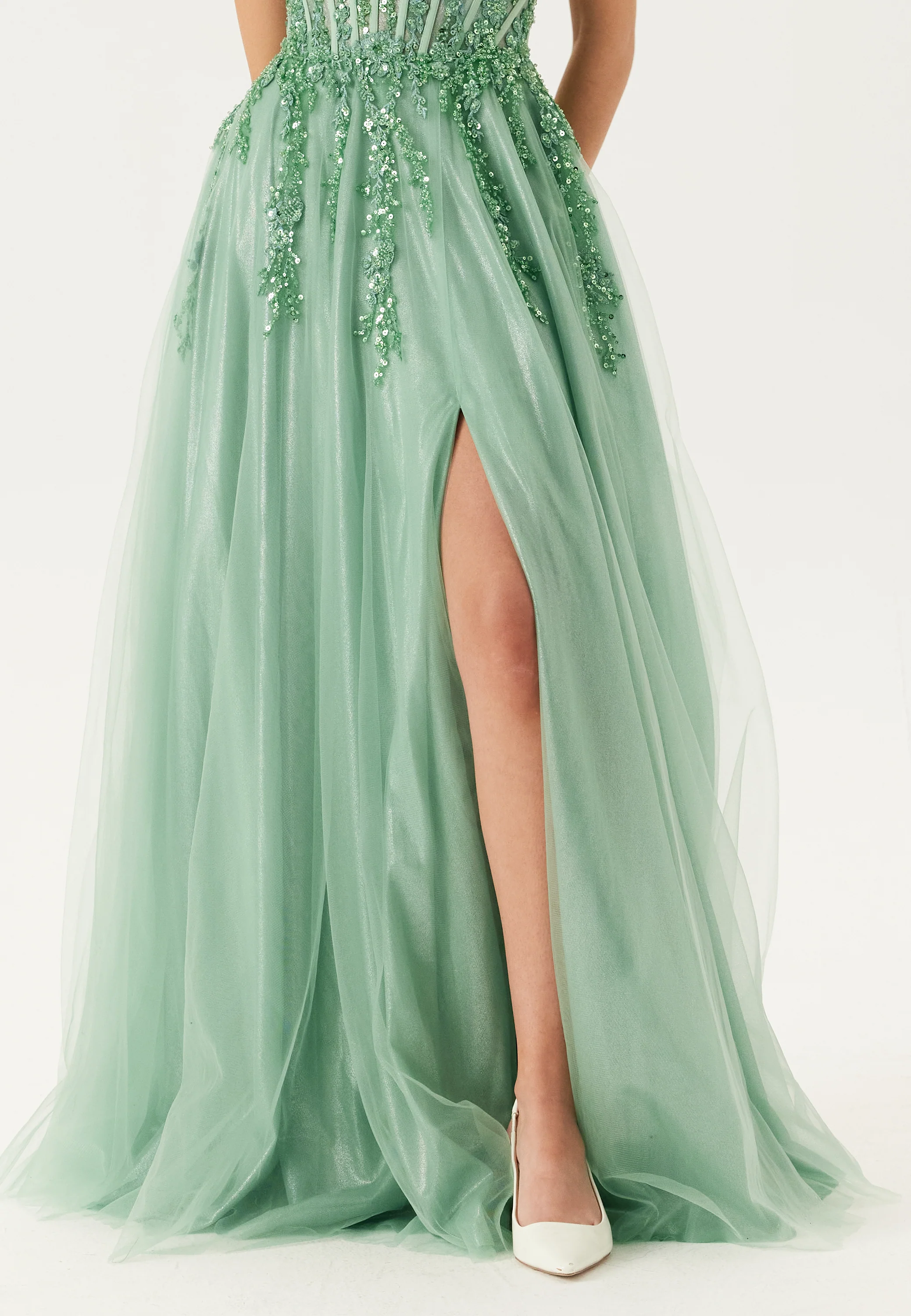 Tulle Evening Dress - Image 2
