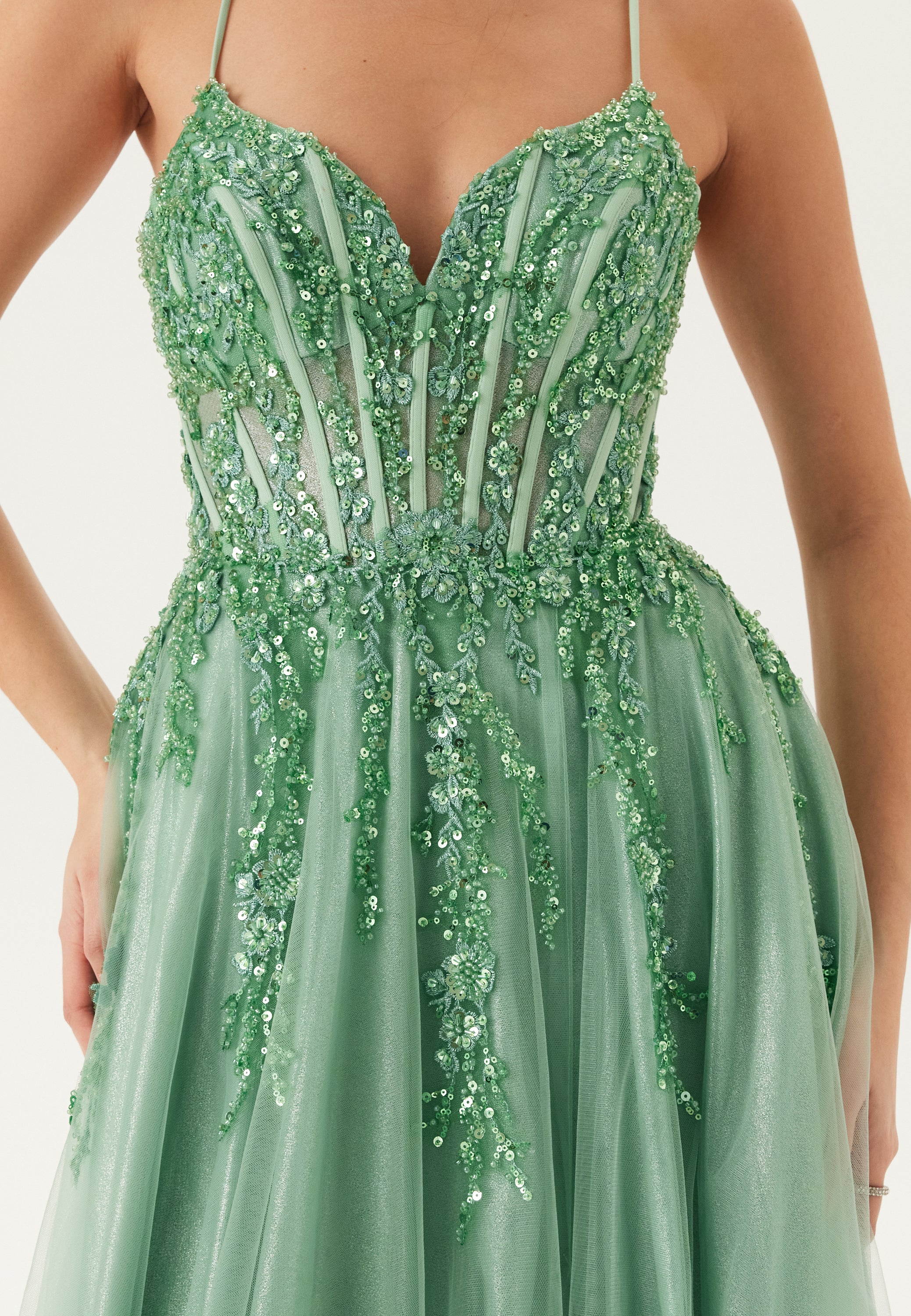 Tulle Evening Dress - Image 5