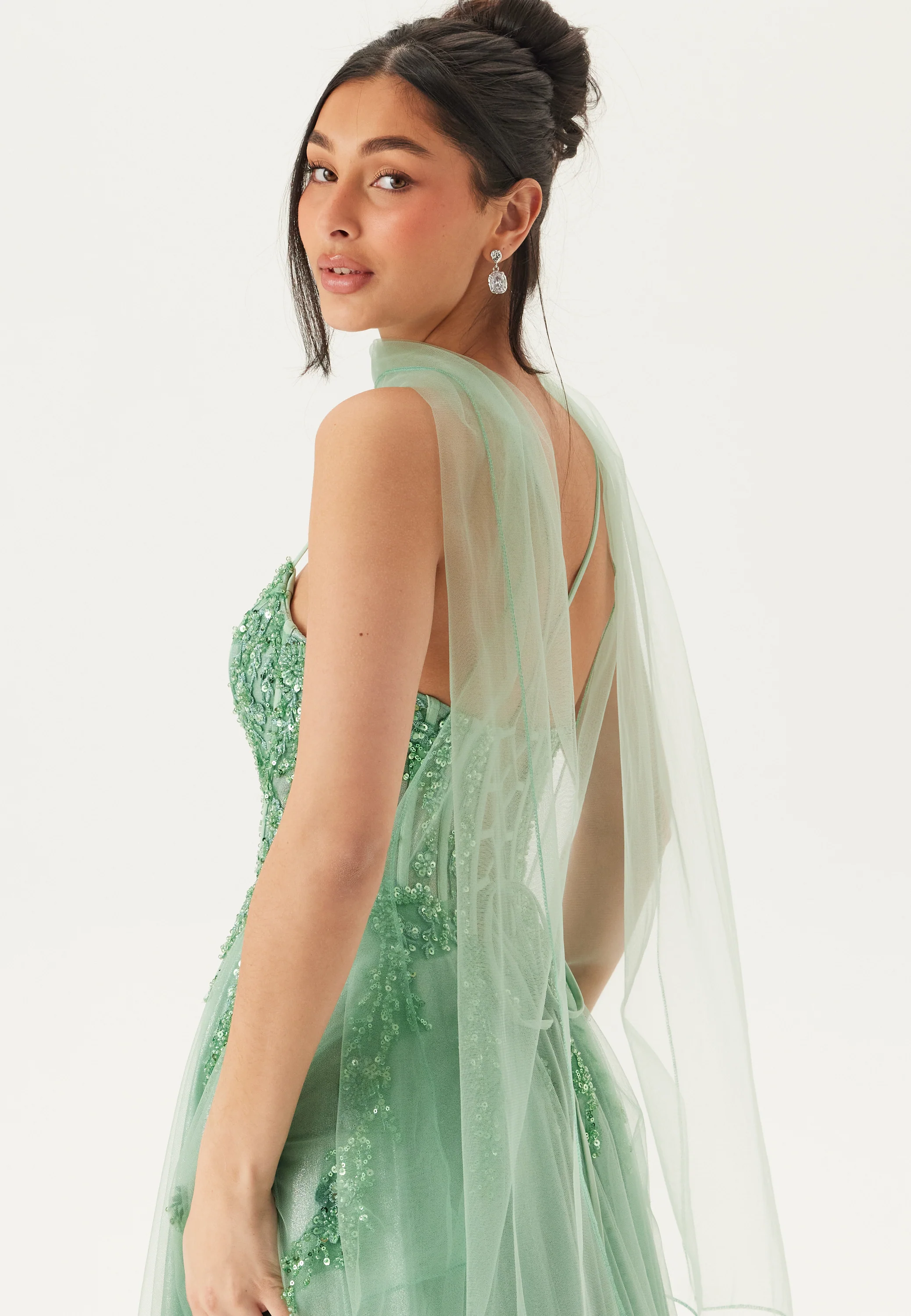 Tulle Evening Dress - Image 6